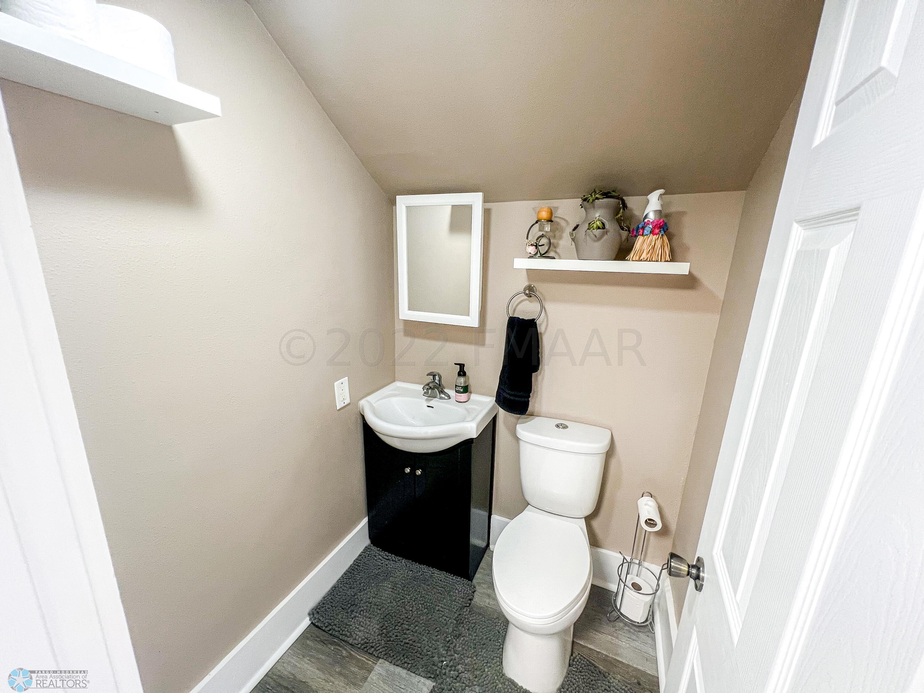 Bathroom 2 - 1/2 Bath on Upper