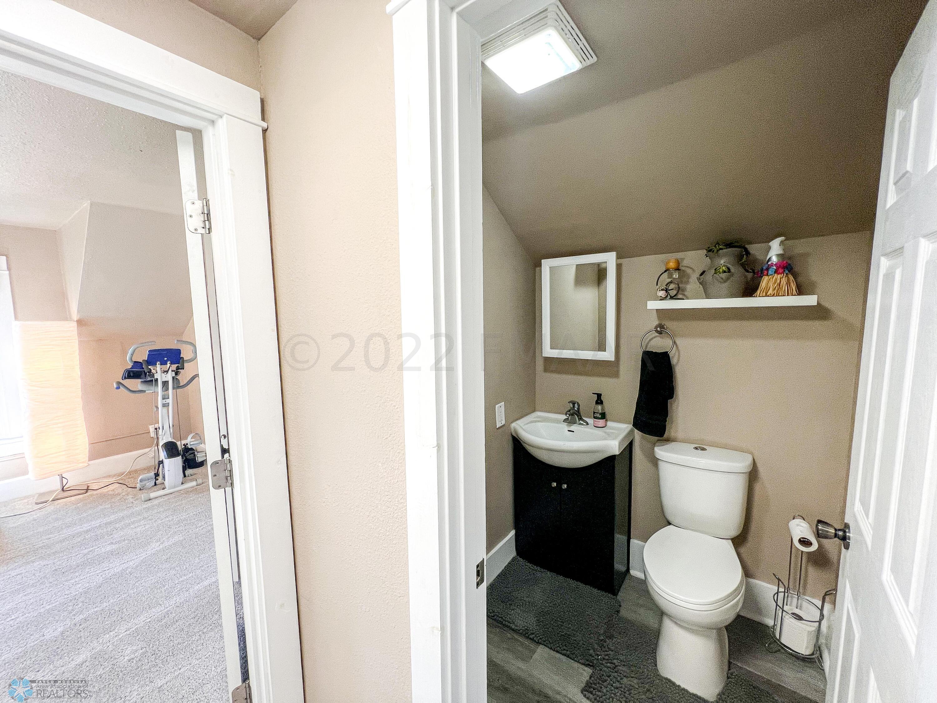 Bathroom 2 - 1/2 Bath on Upper