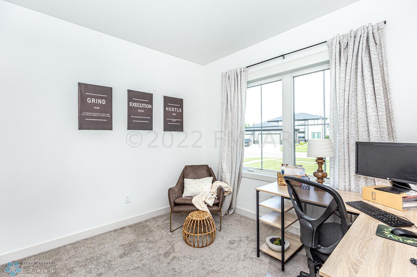 Main floor bedroom/office