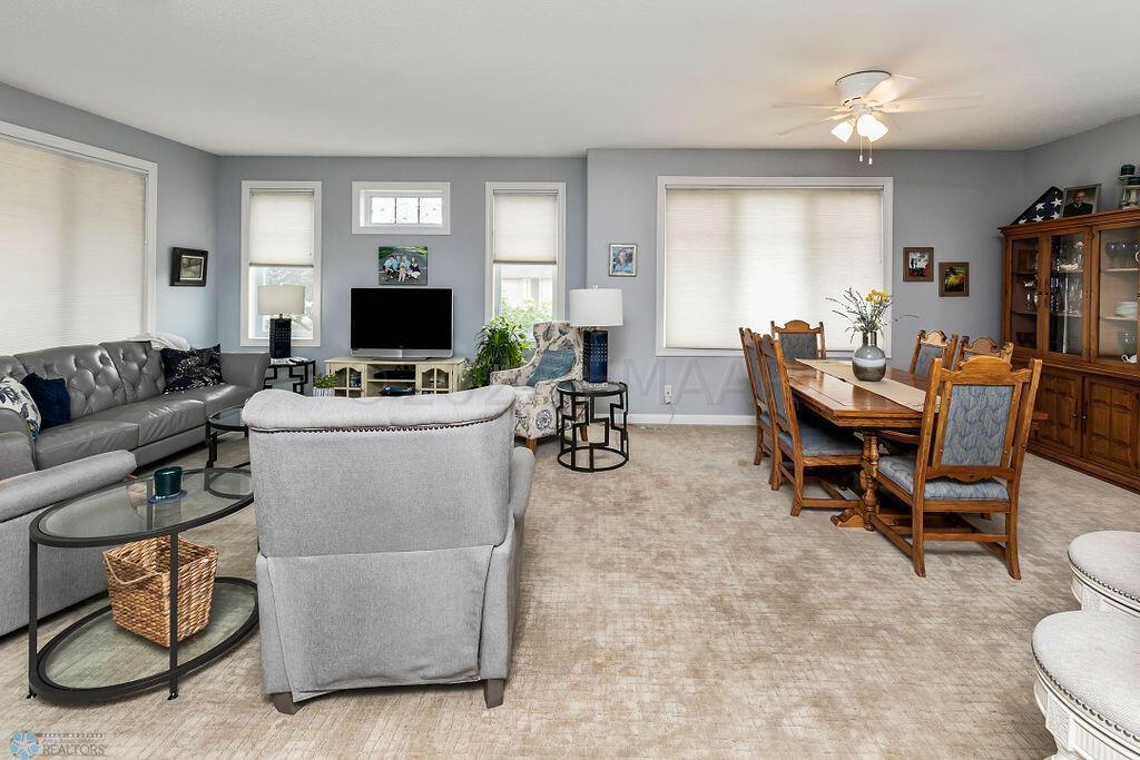 Living Room & Dining