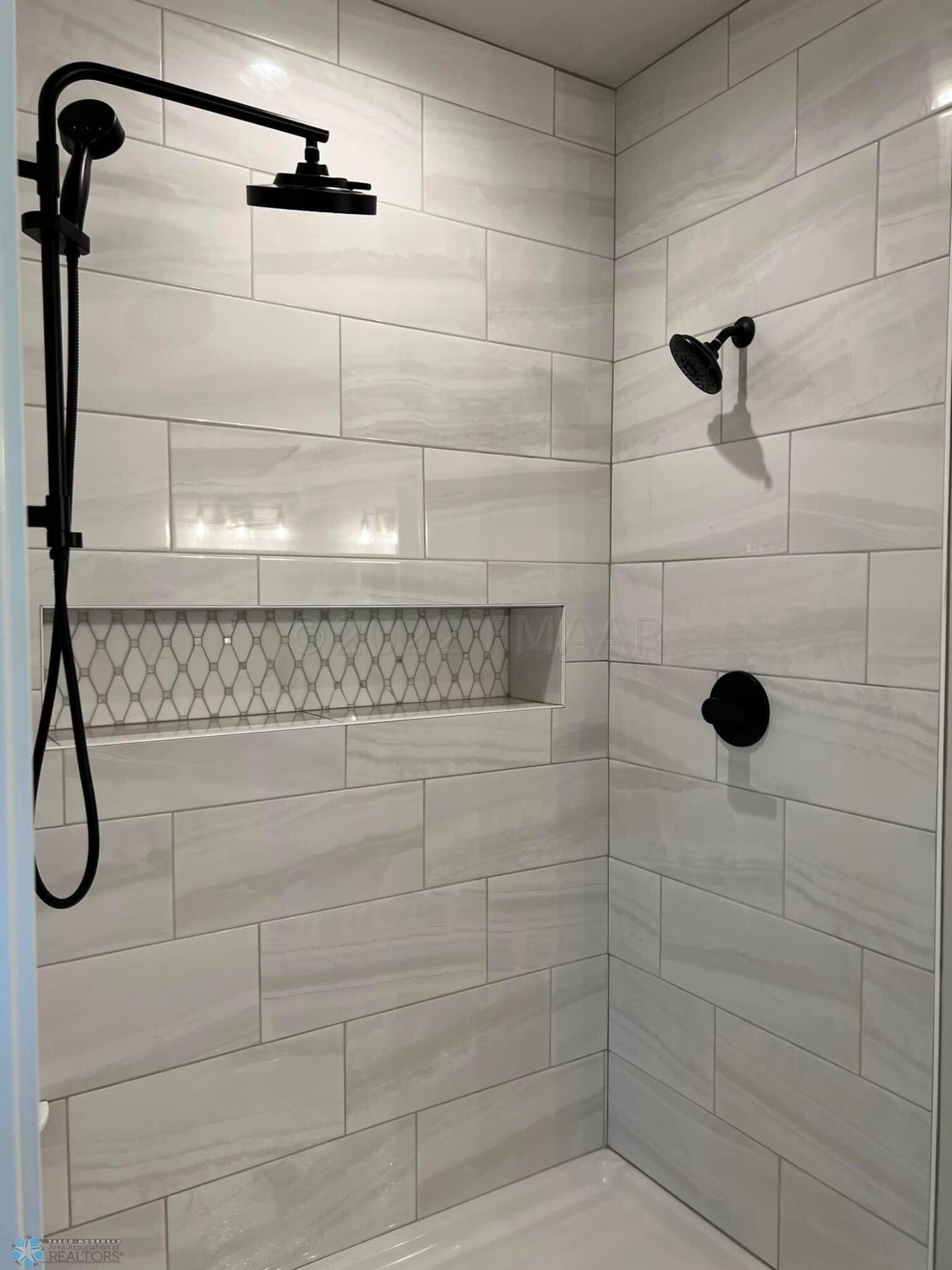 Tile Surround Master Shower
