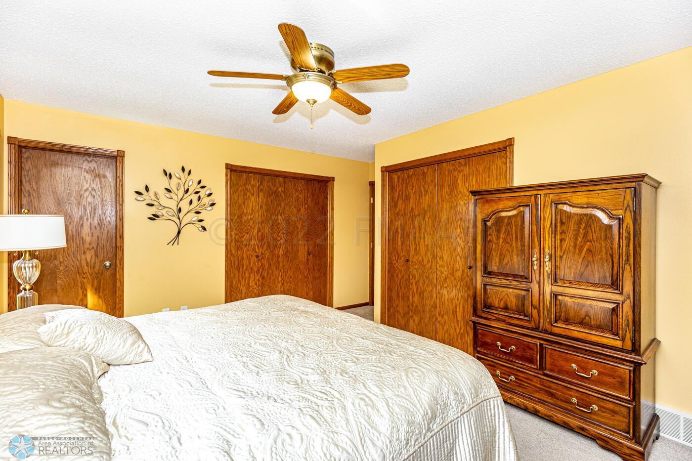 Dual Closets in Master Bedroom