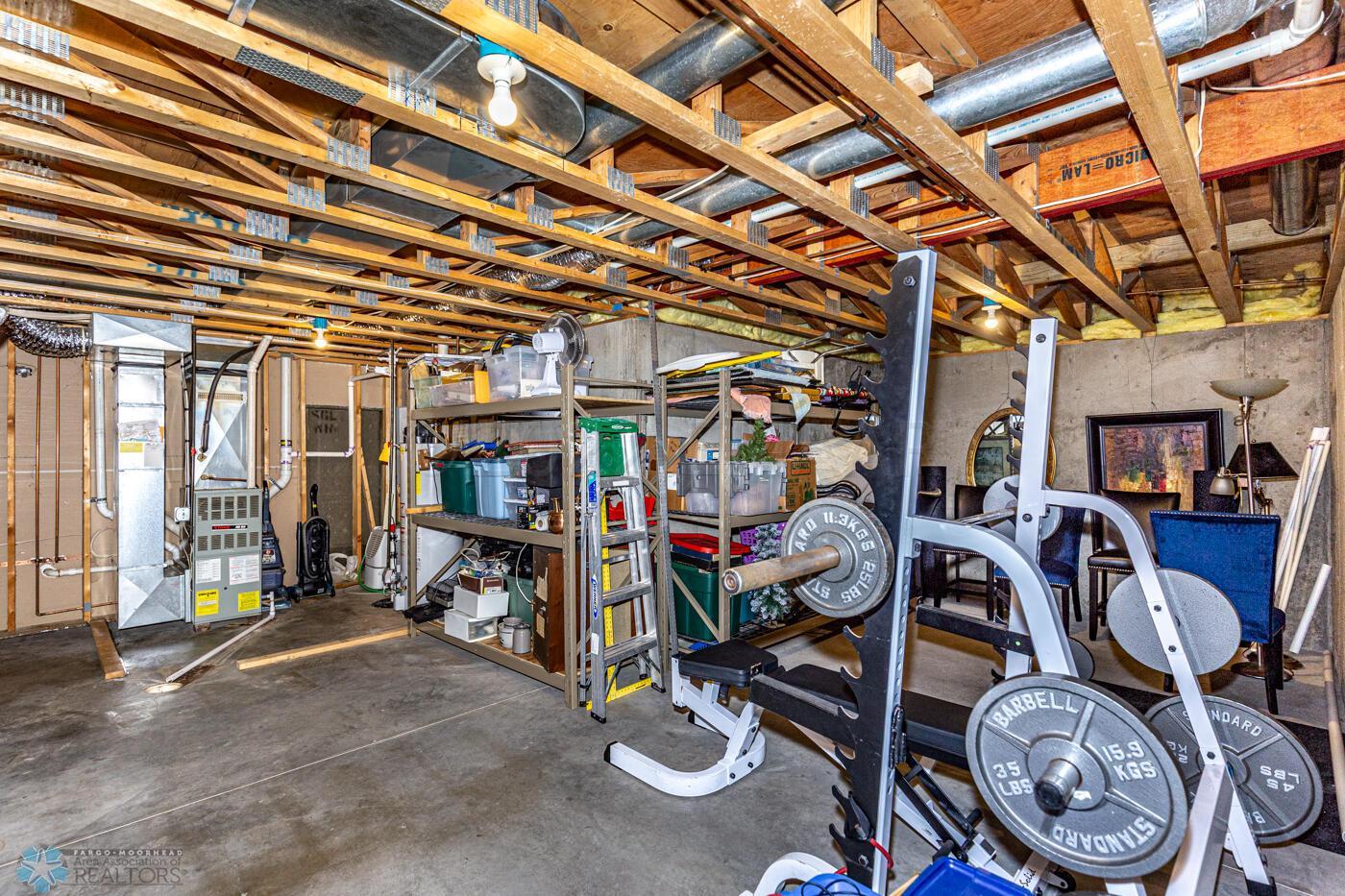 HUGE Storage in Utility Room