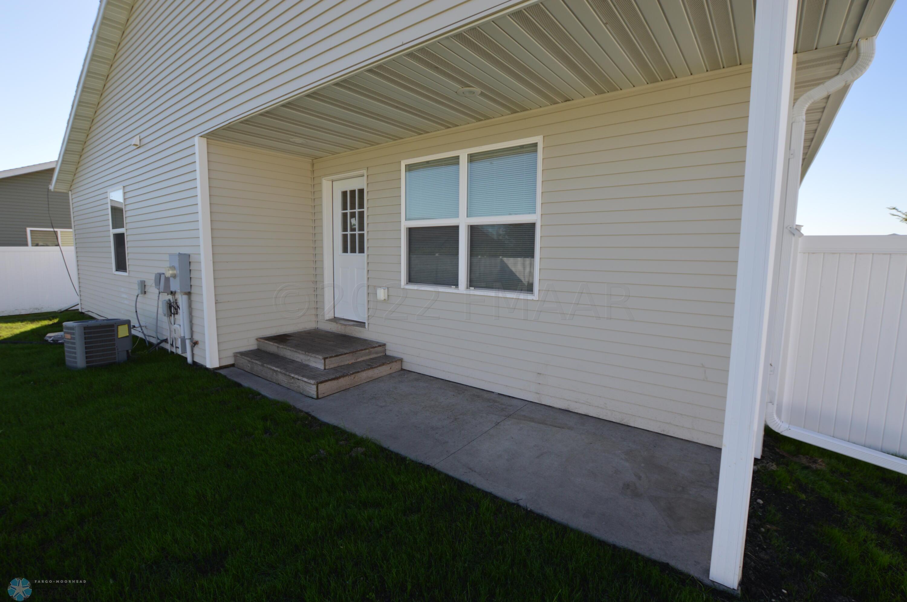 Back patio