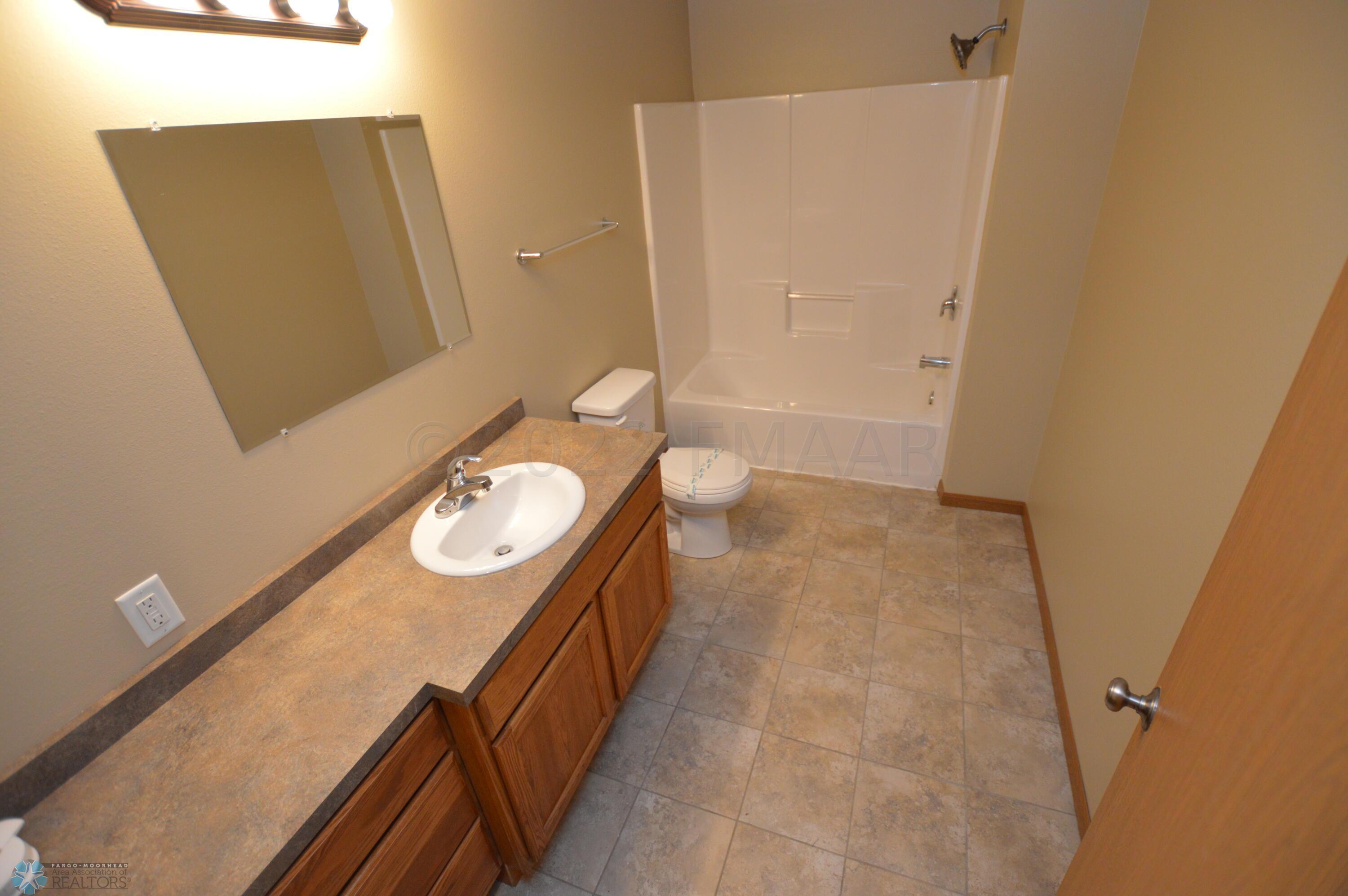 Basement bathroom