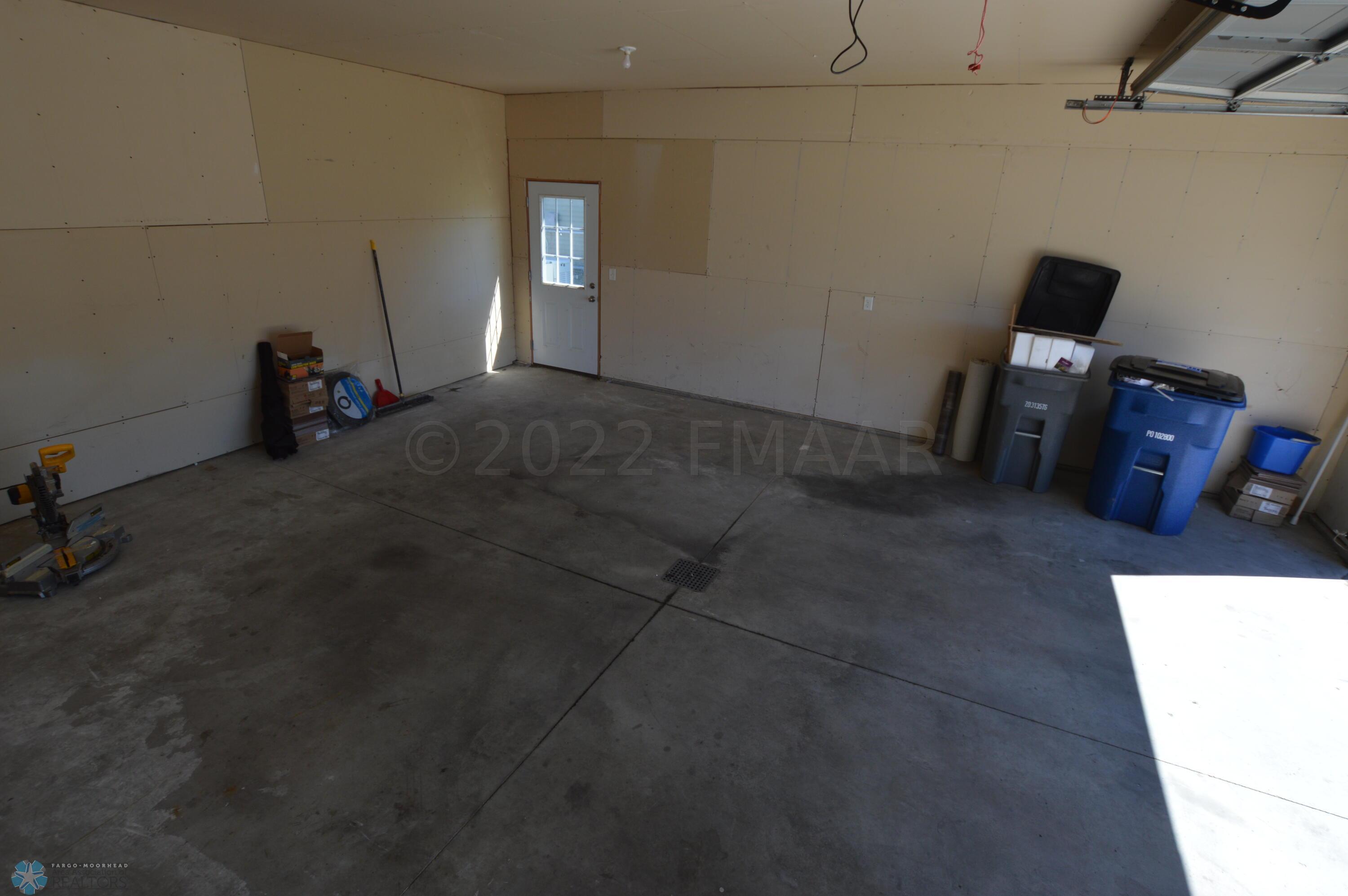 Floor drain in garage