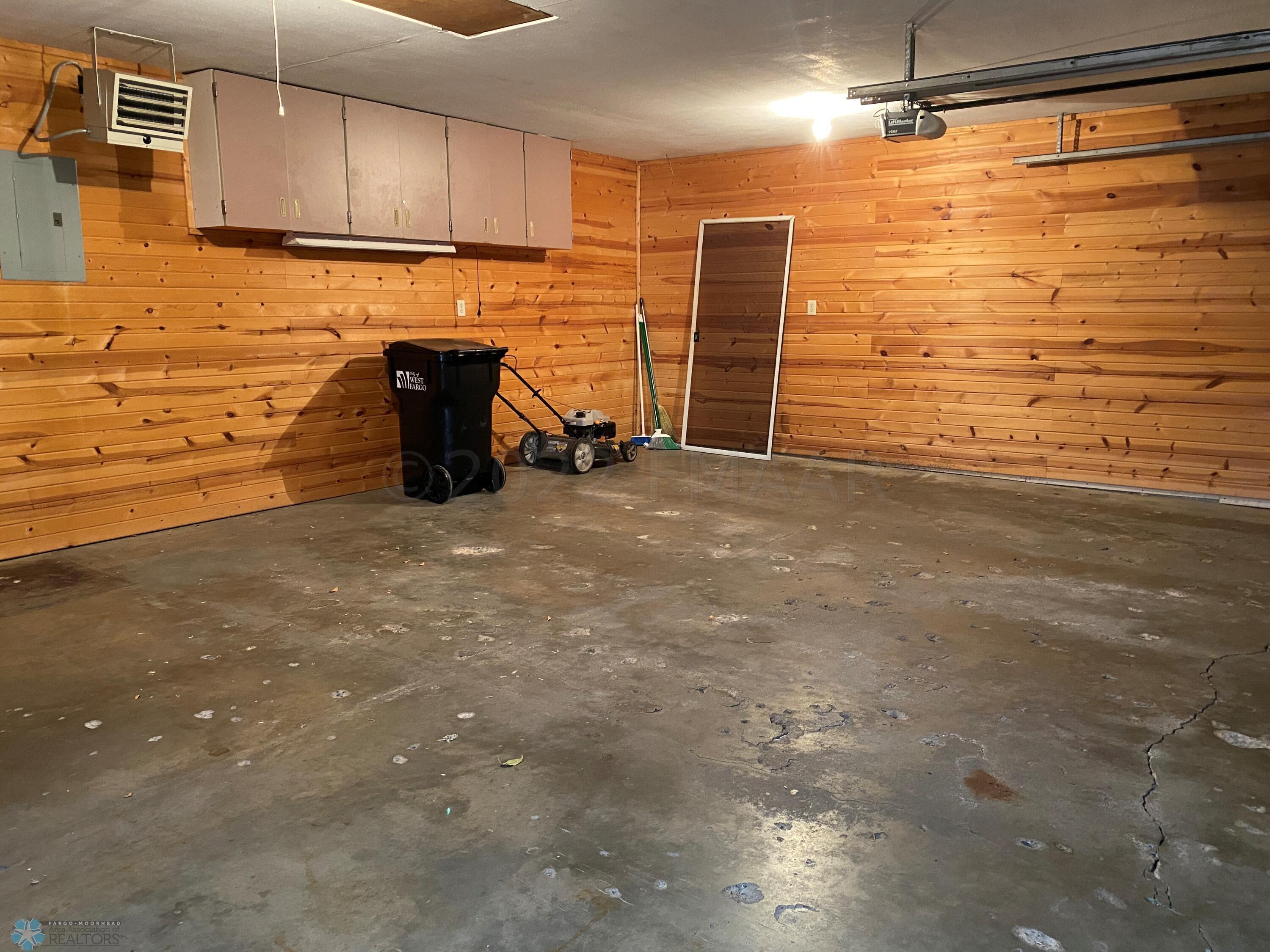 3 stall Heated Garage