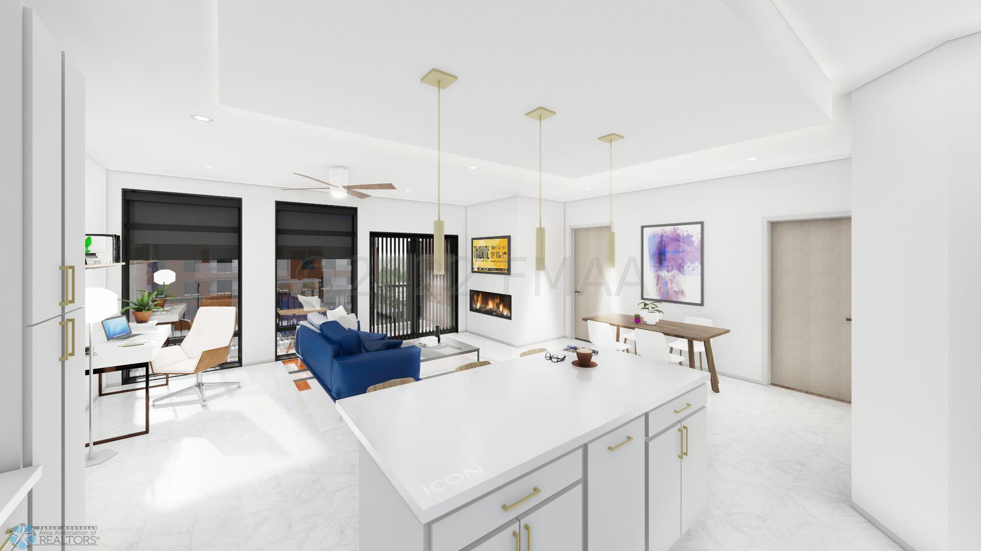 The Lights Condos interior Rendering 1