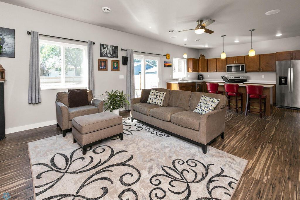 Main level open concept