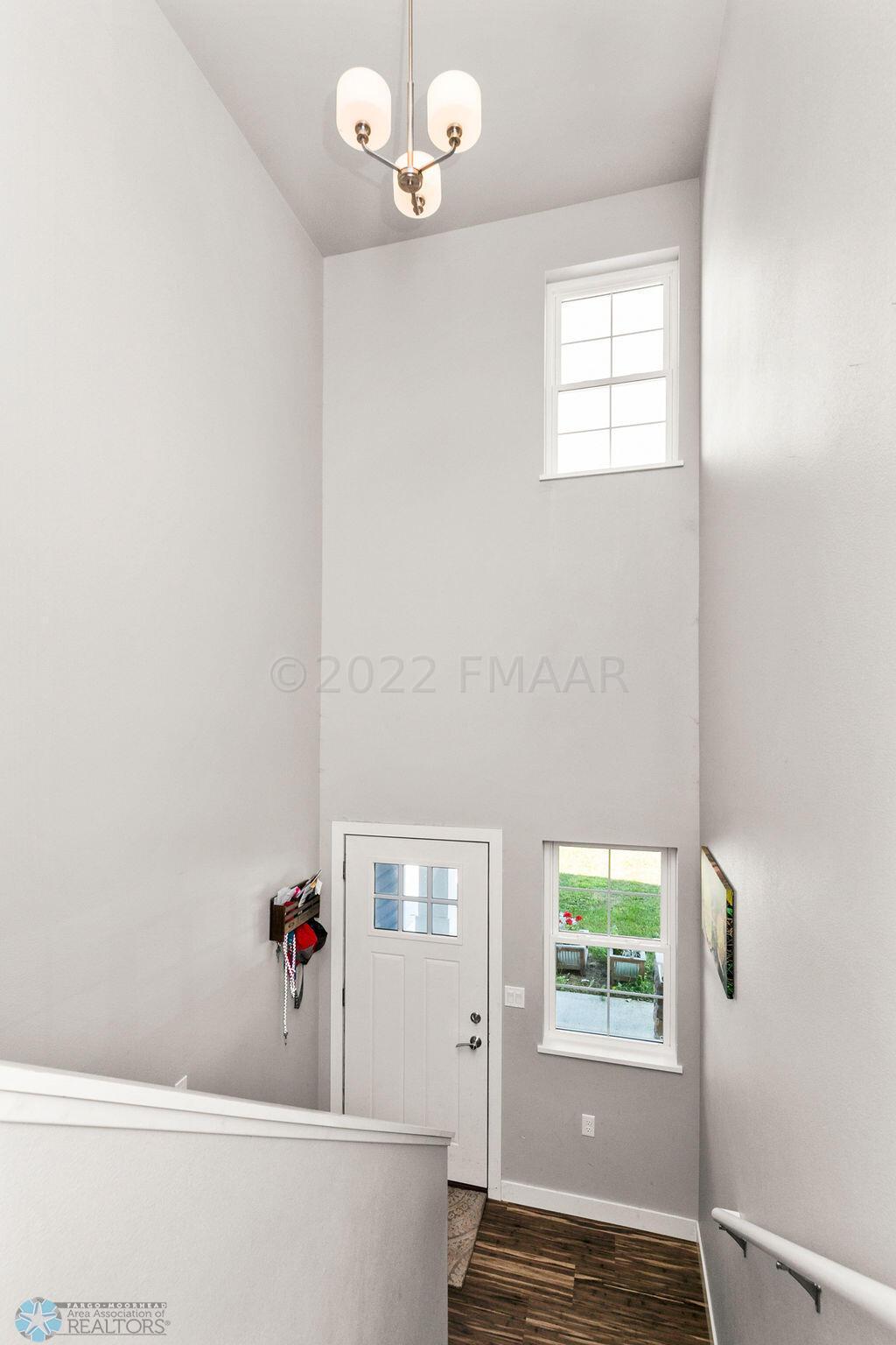 Main entry view from strairs