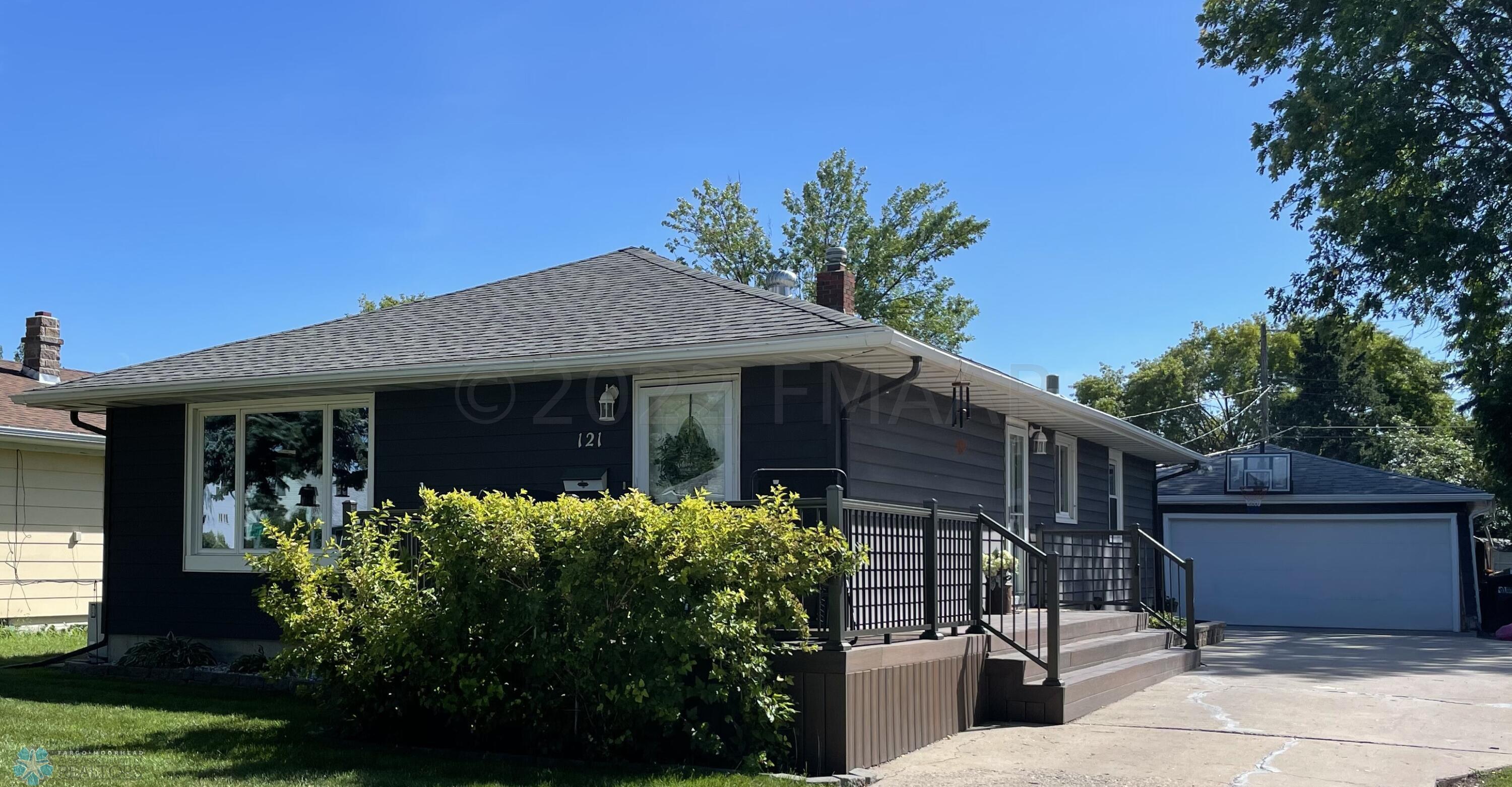 Front Faces North
