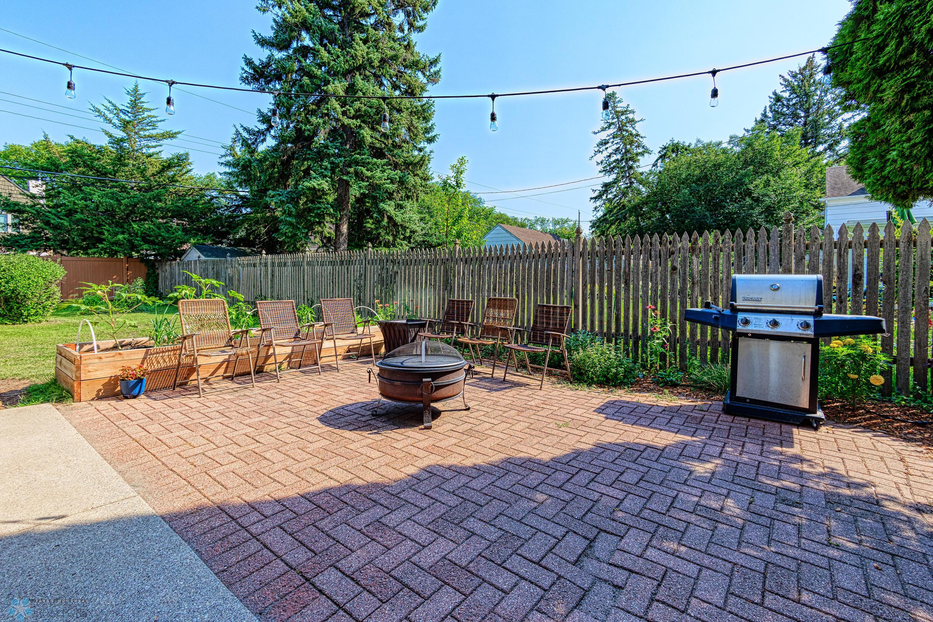 Patio with Fire Pit