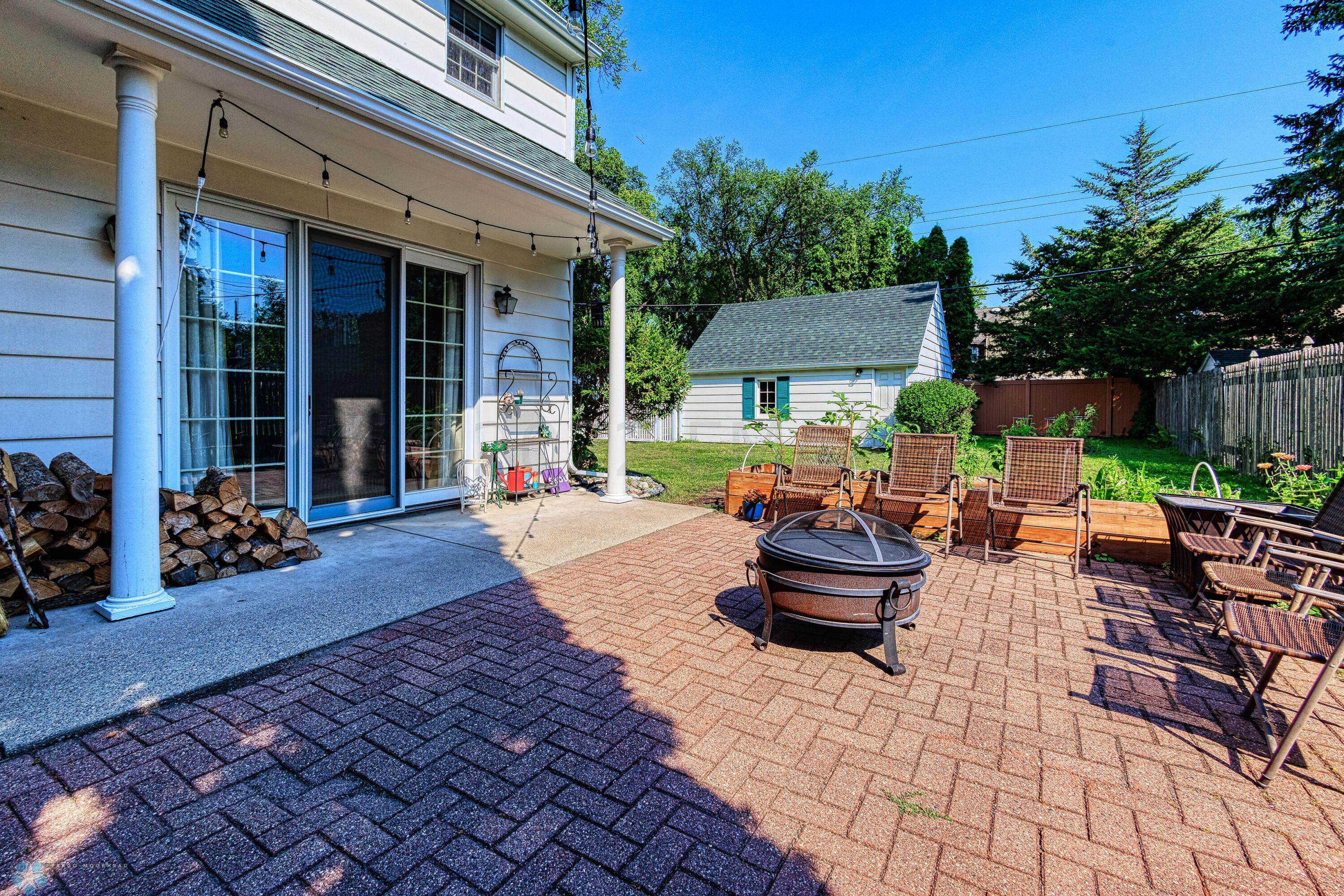 Patio with Fire Pit