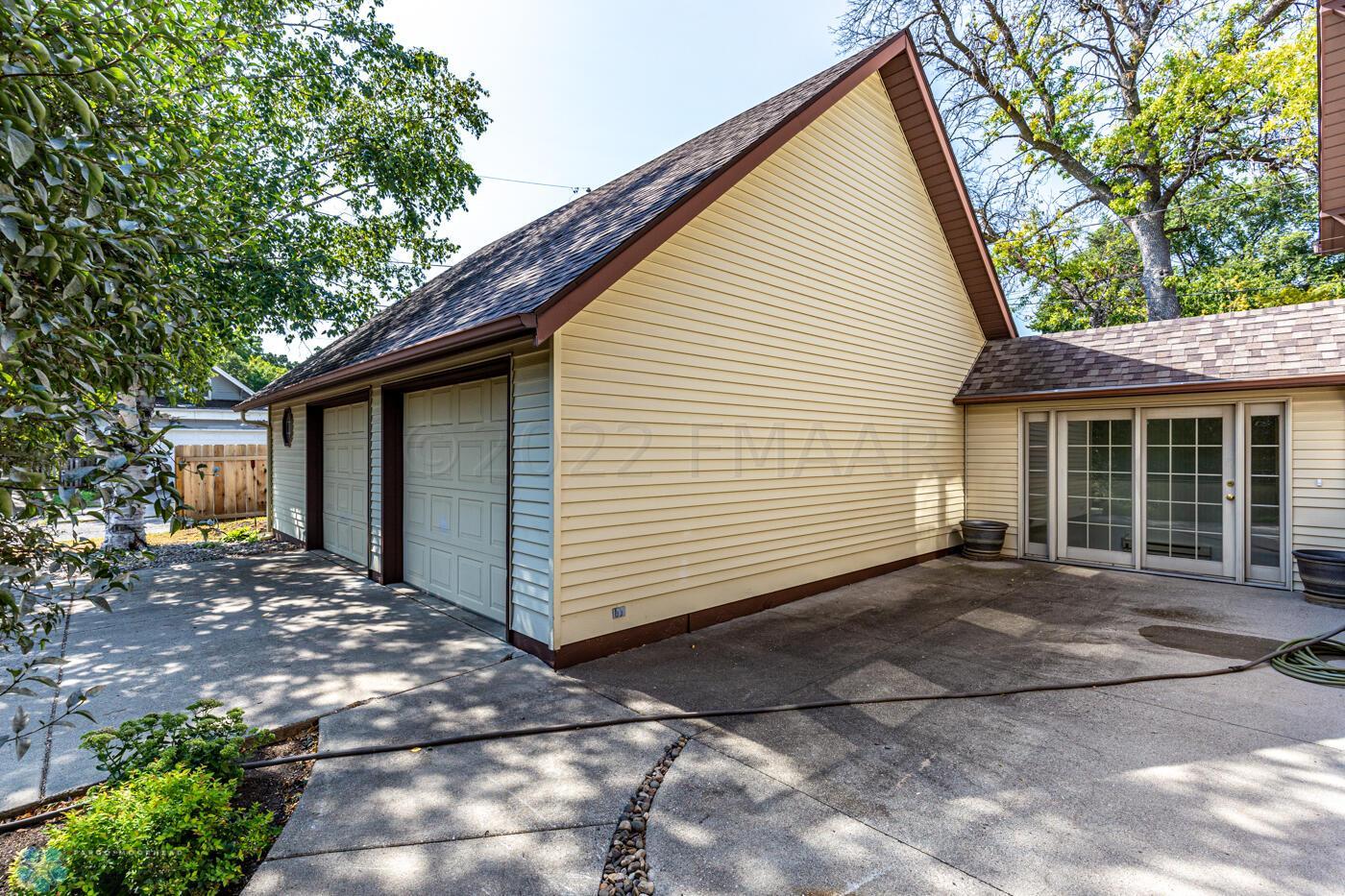 Breezeway and Garage
