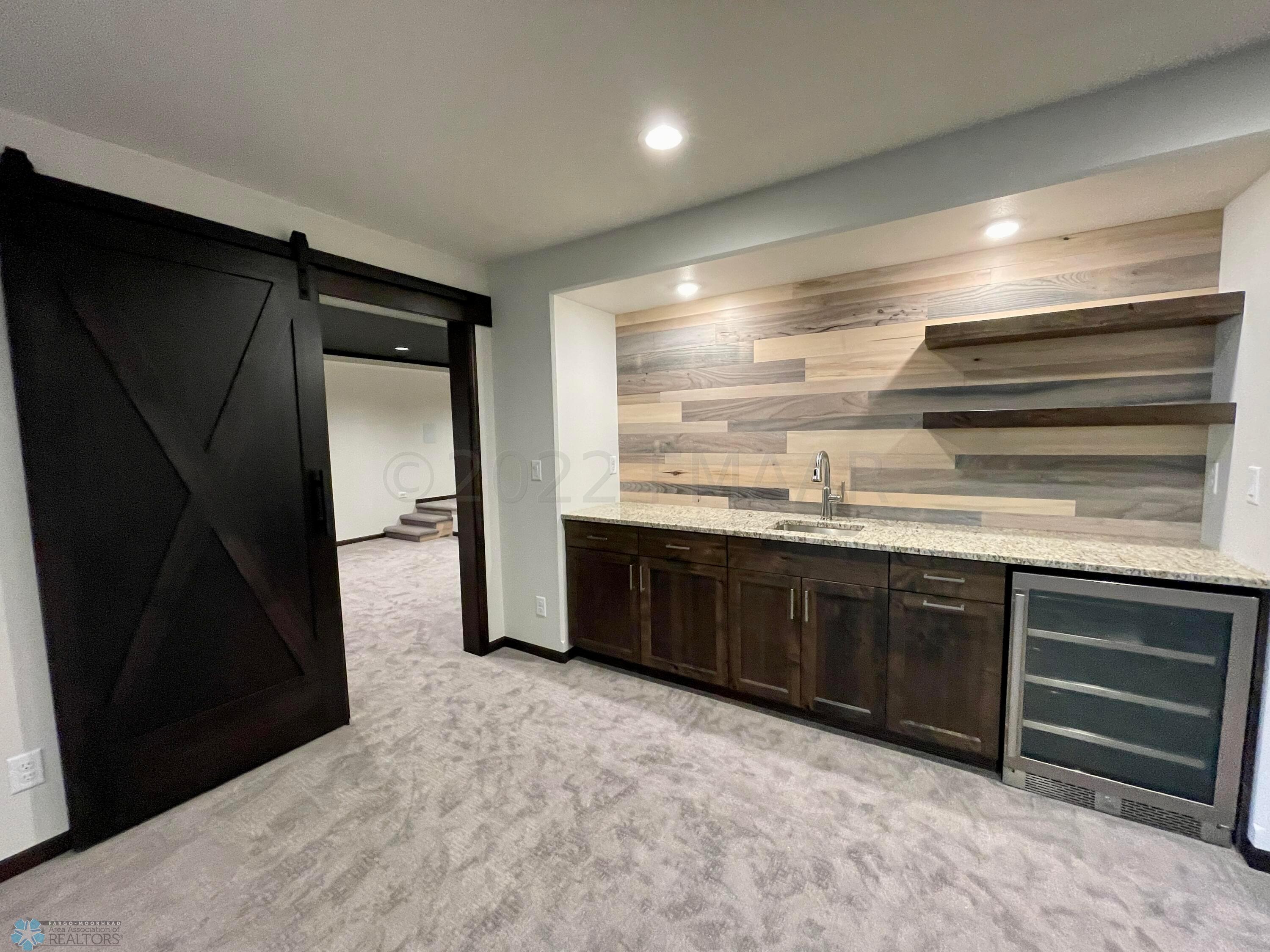 Wet Bar/Entrance to Theatre