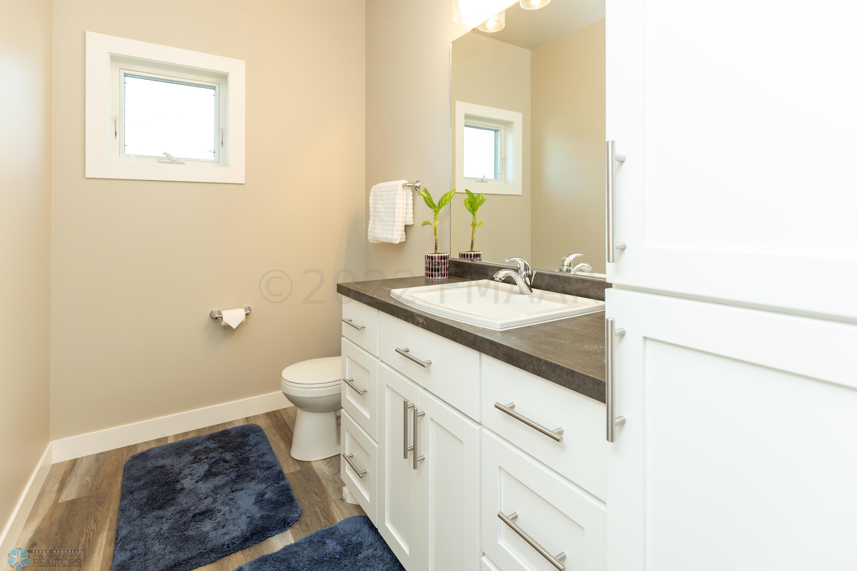 half bath main floor