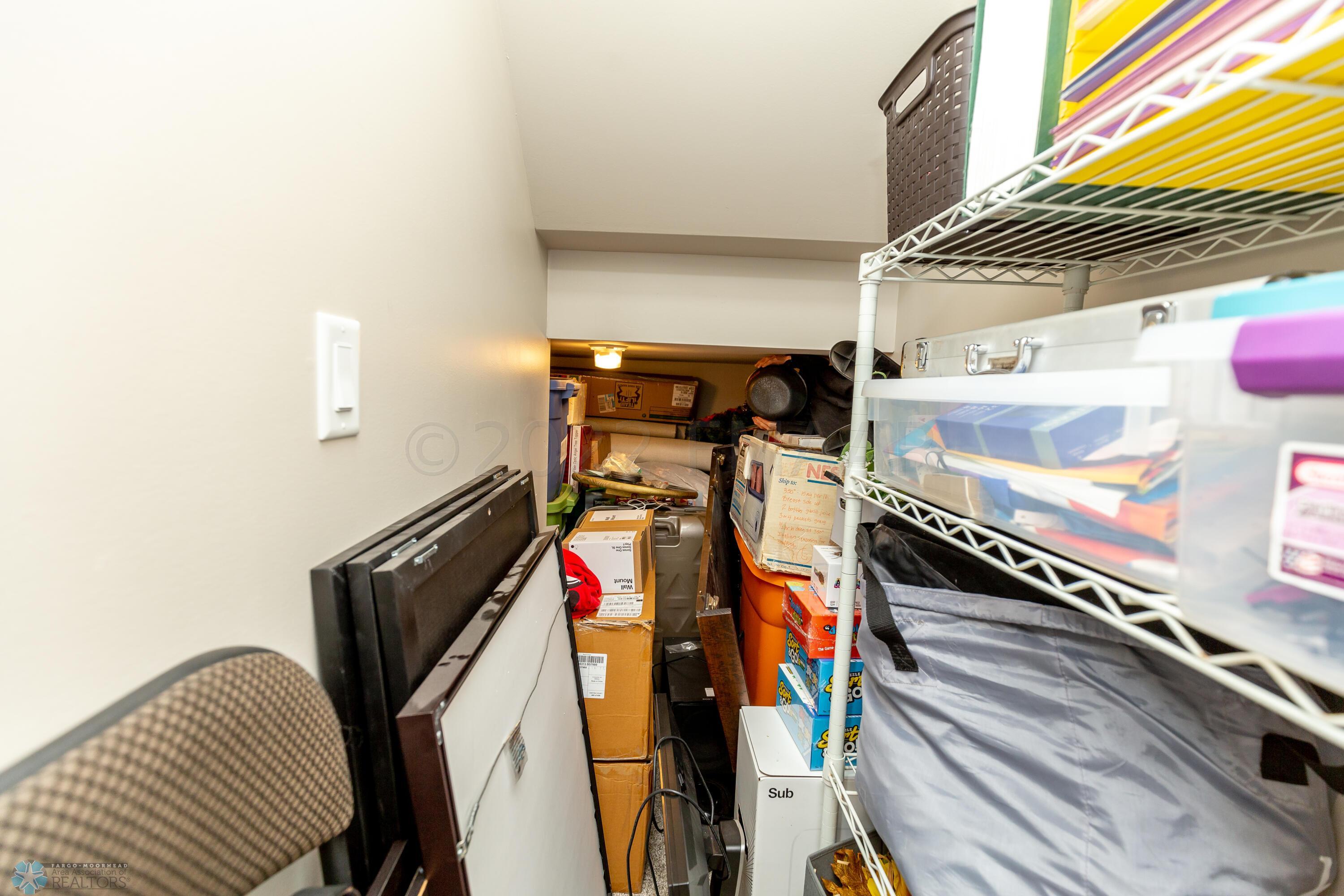 Storage under steps