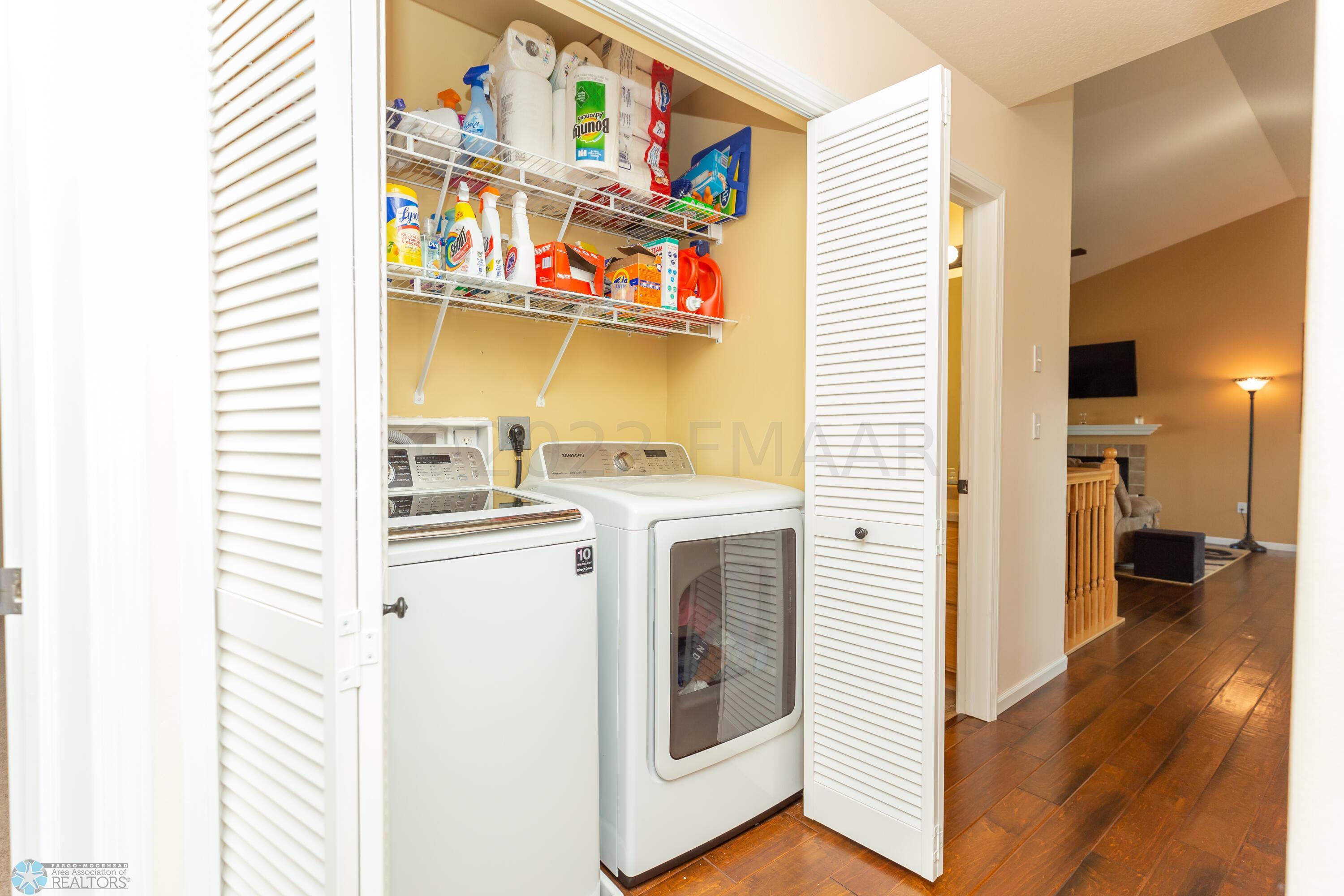 Main floor laundry
