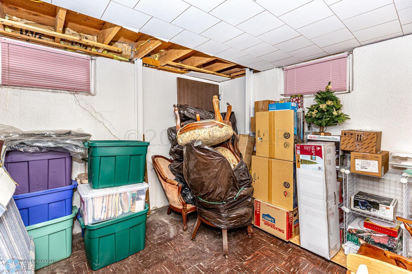 Flex room basement