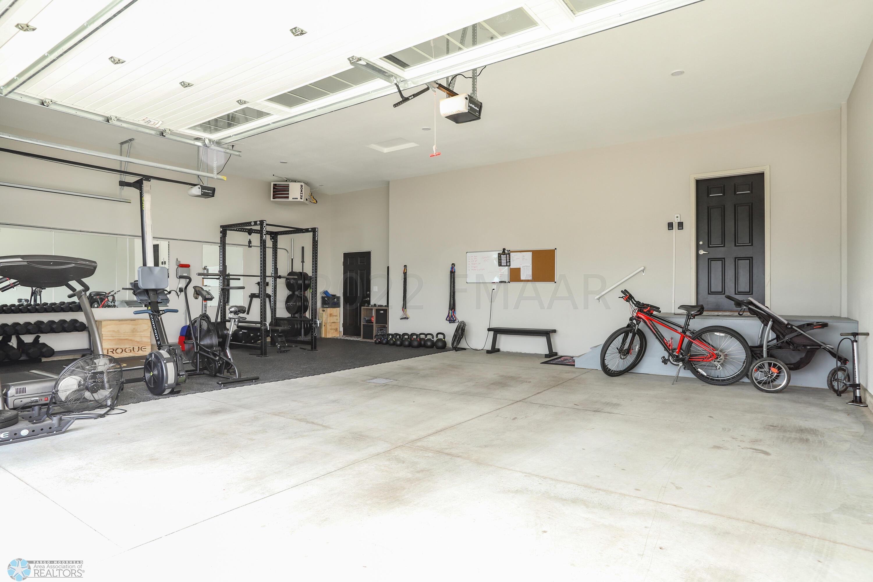 3 stall Finished Garage