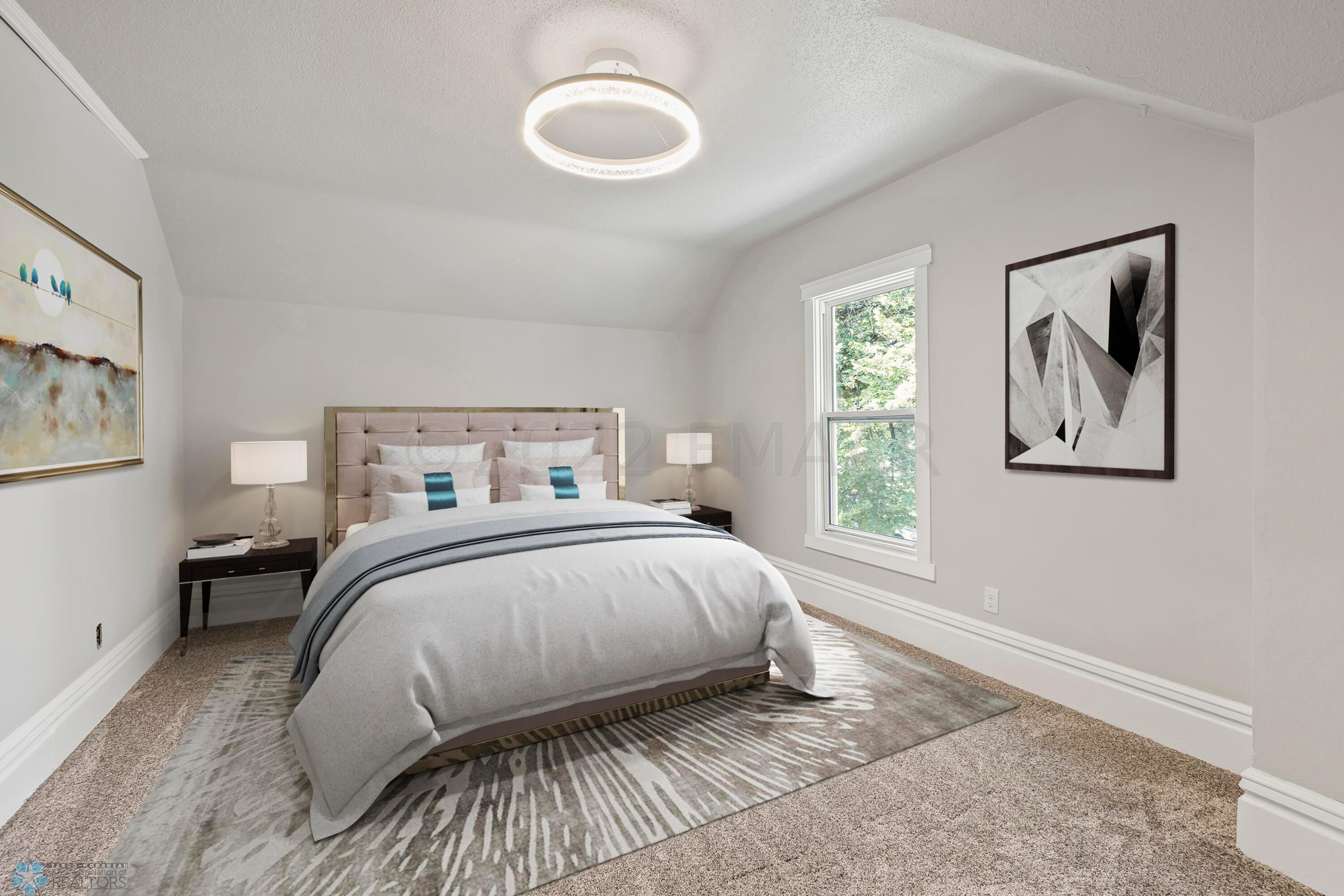 Primary Bedroom Virtually Staged