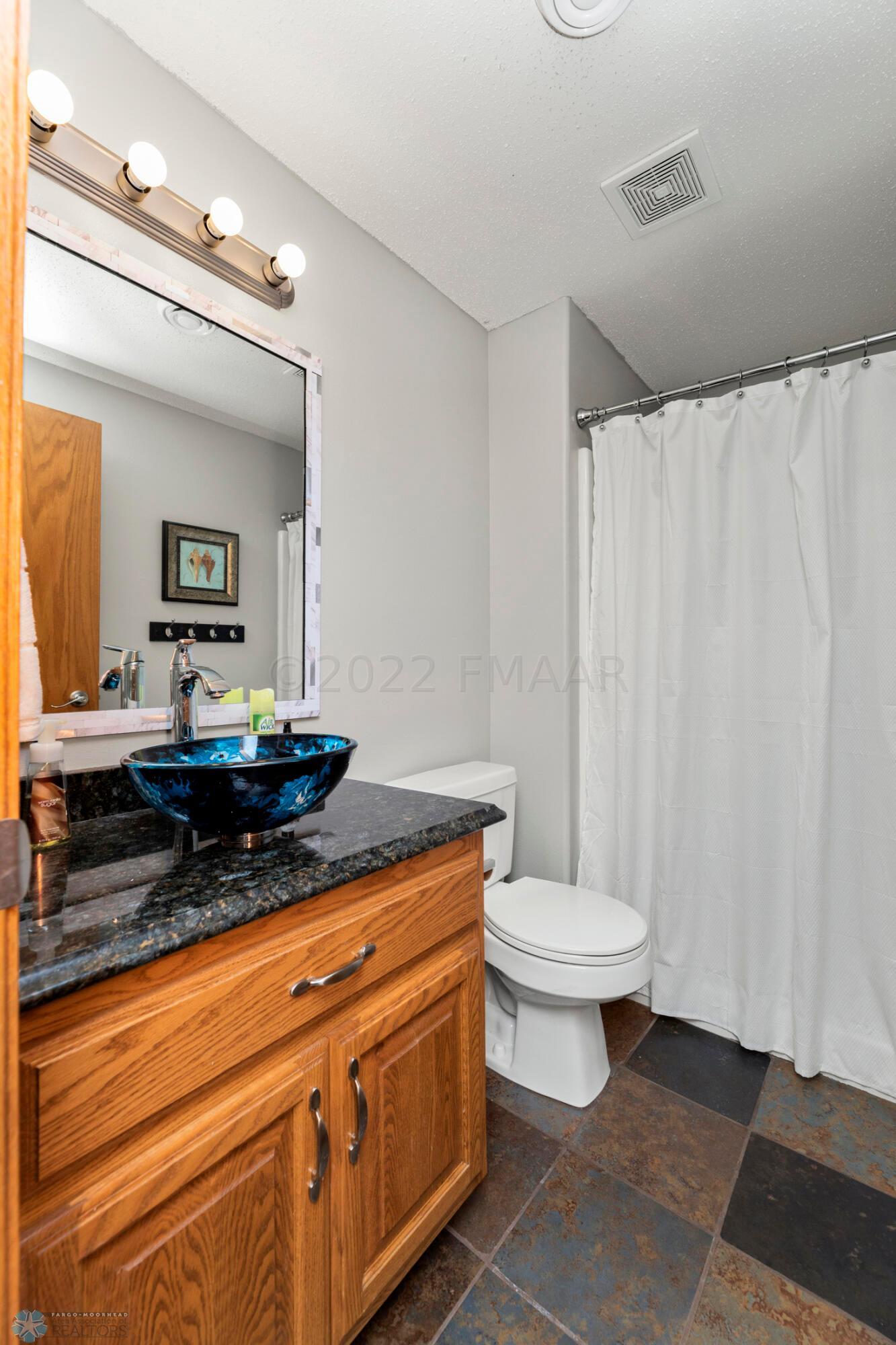 Basement bathroom