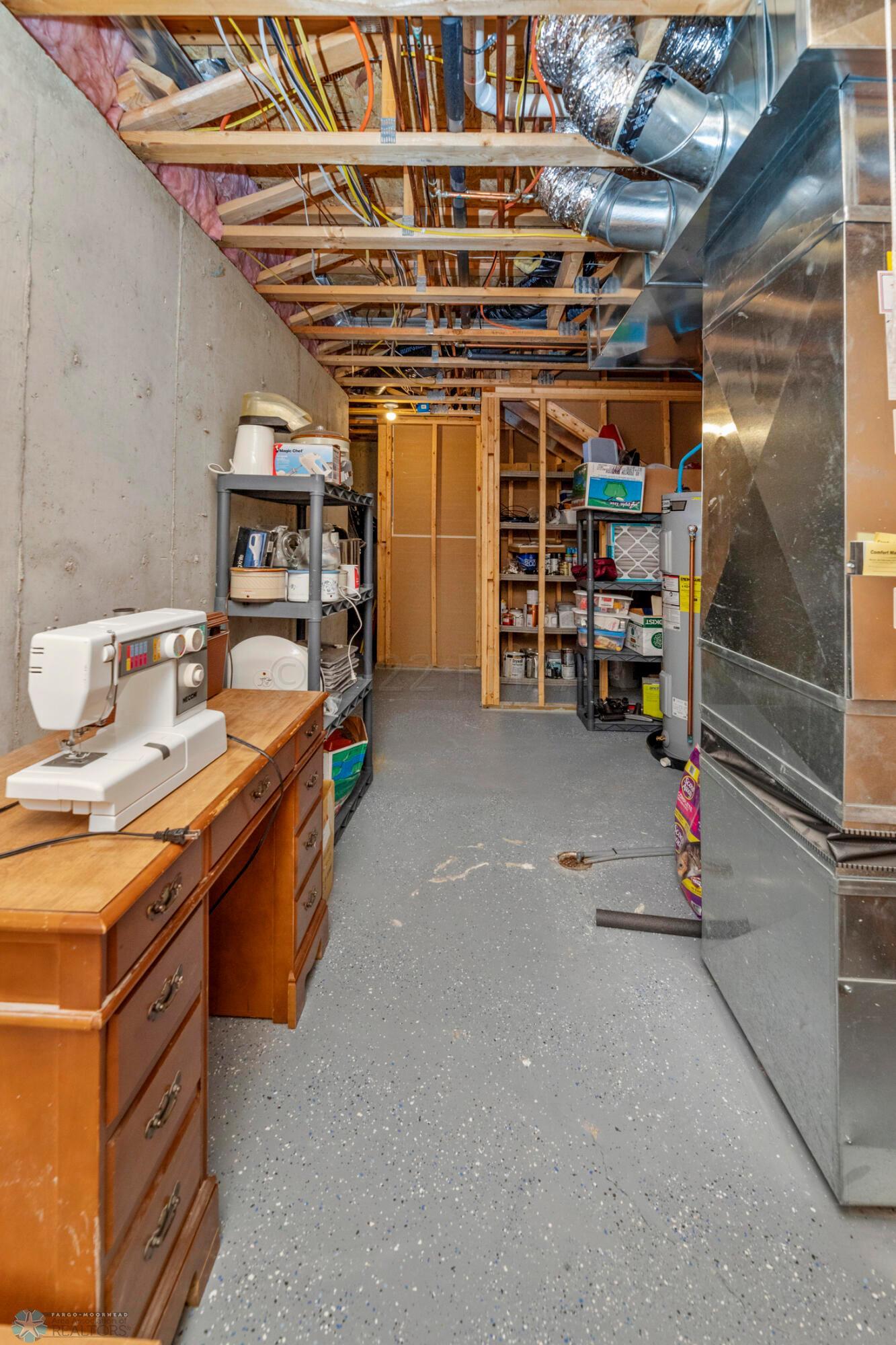 Utility storage room