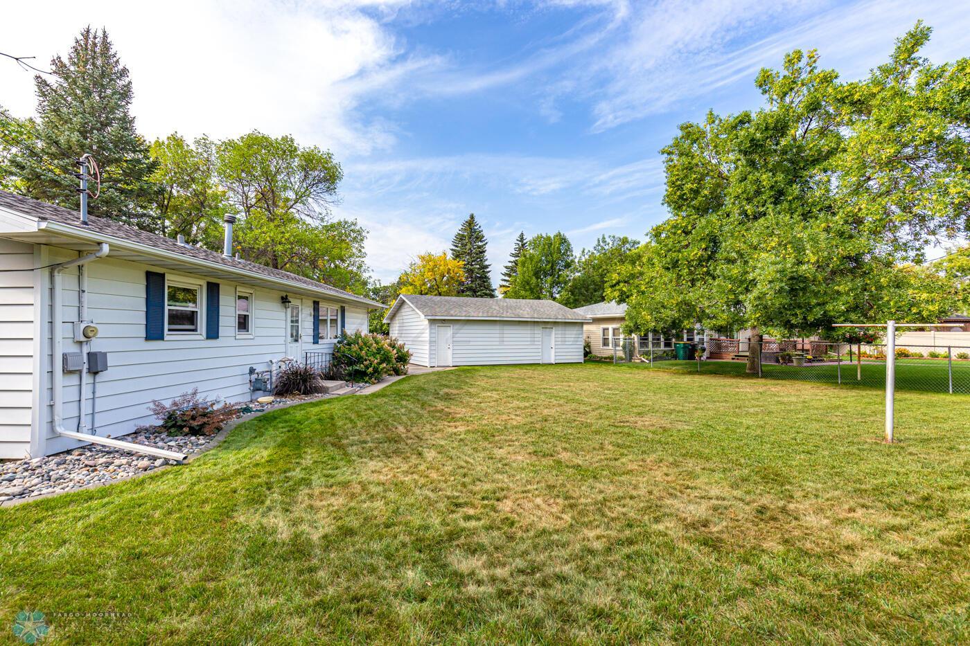 Big backyard