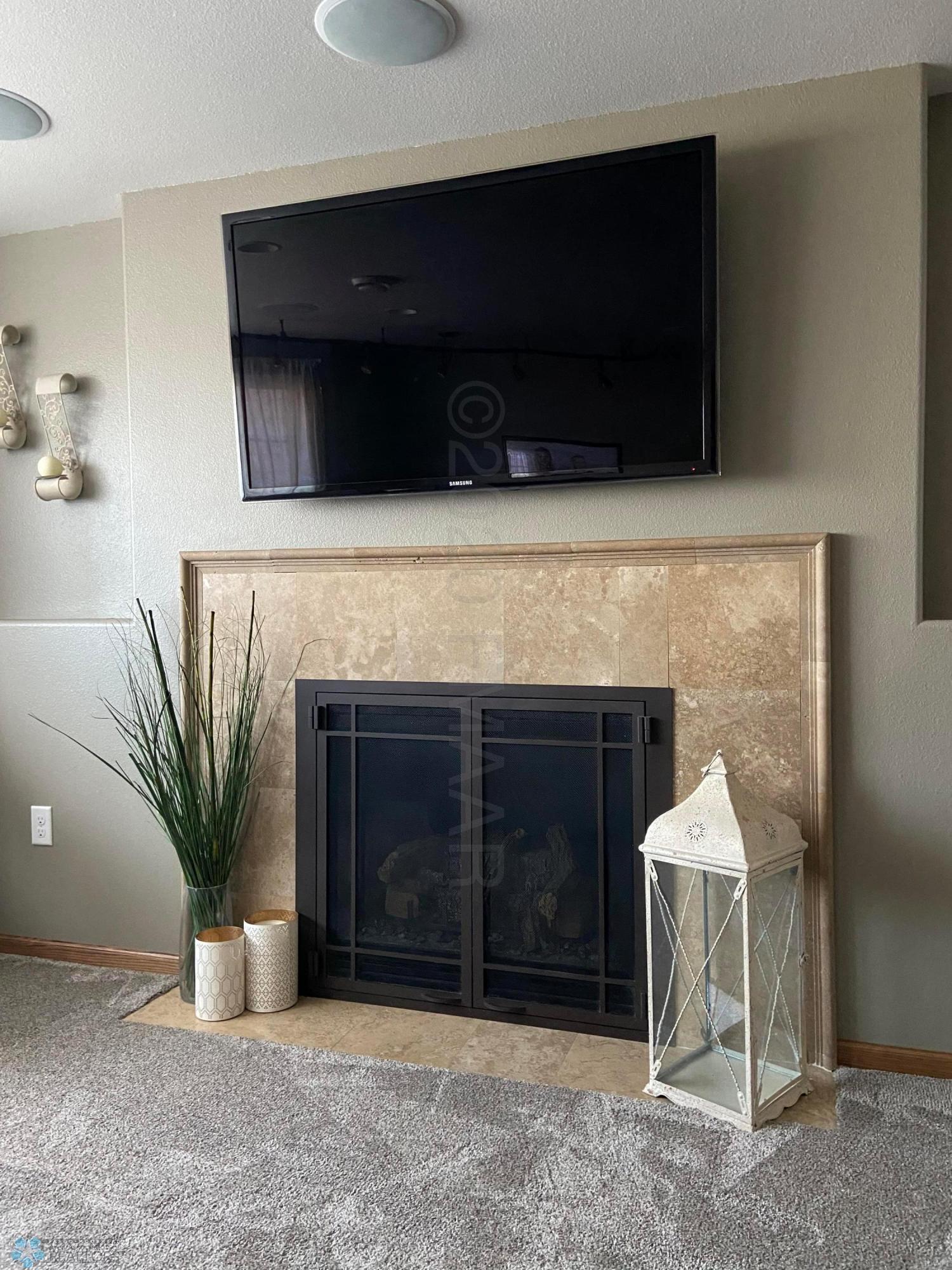 gas fireplace