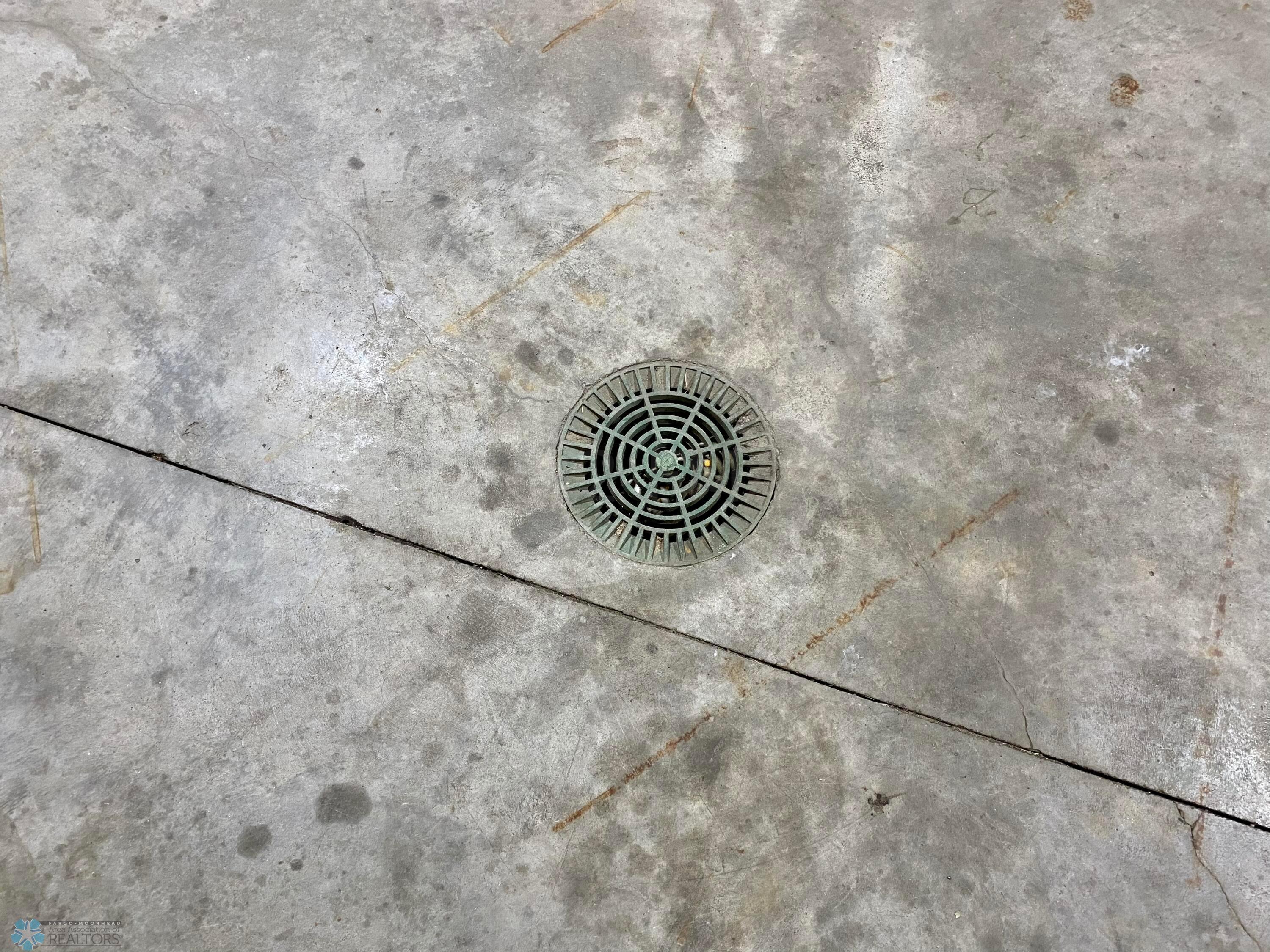 Garage floor drain