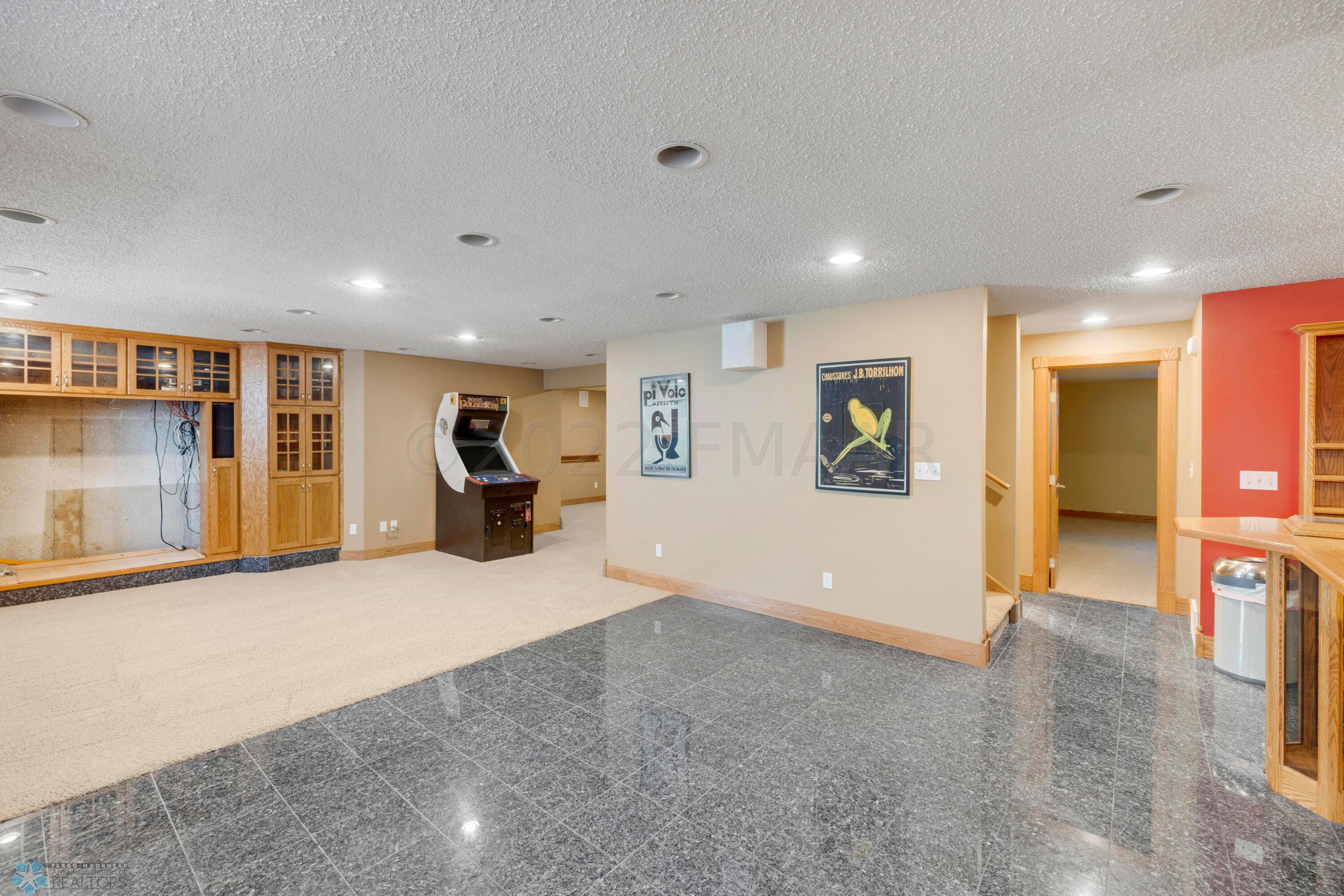 Basement Pool/Living Room/Game Room Area