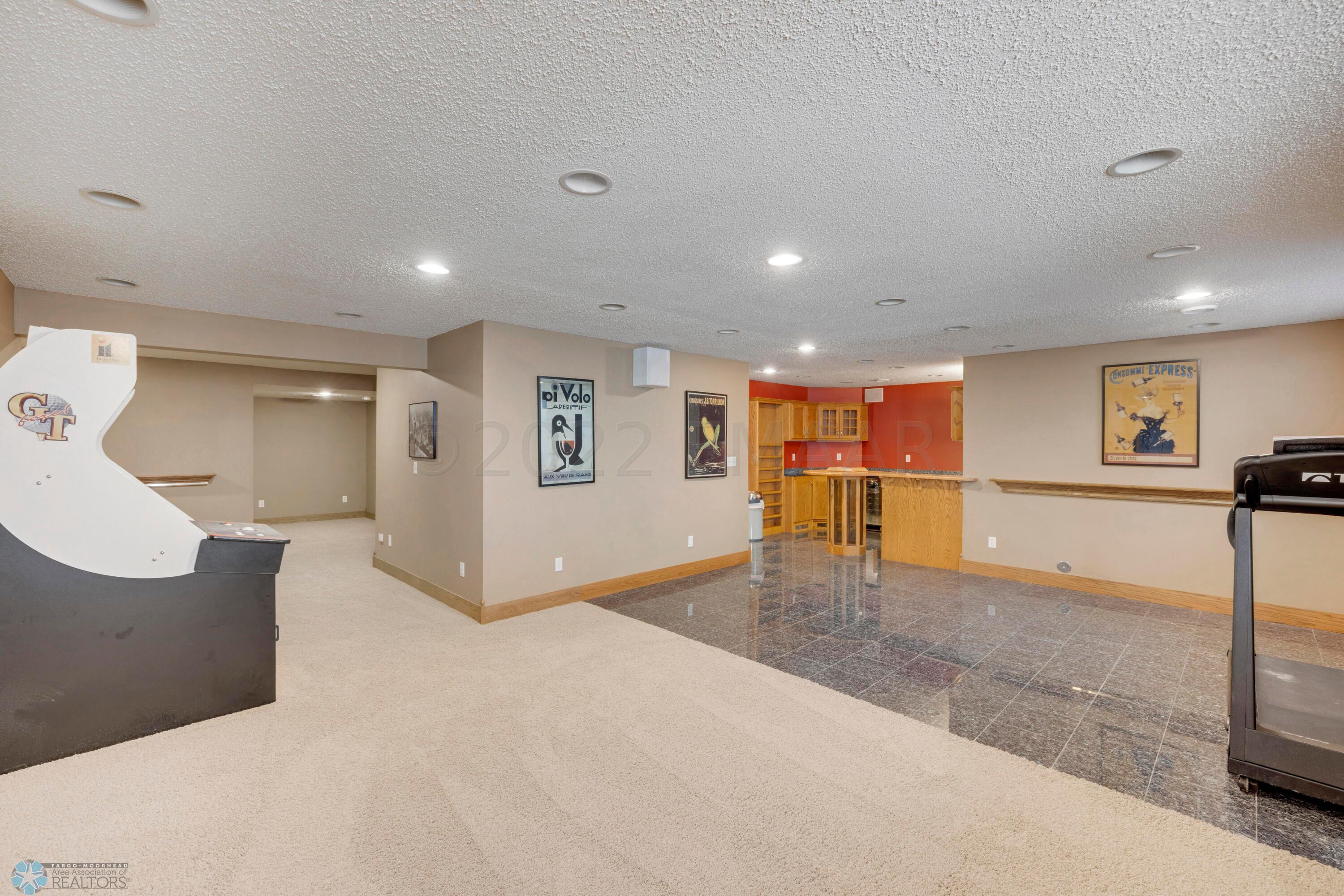 Basement Pool/Living Room/Game Room Area