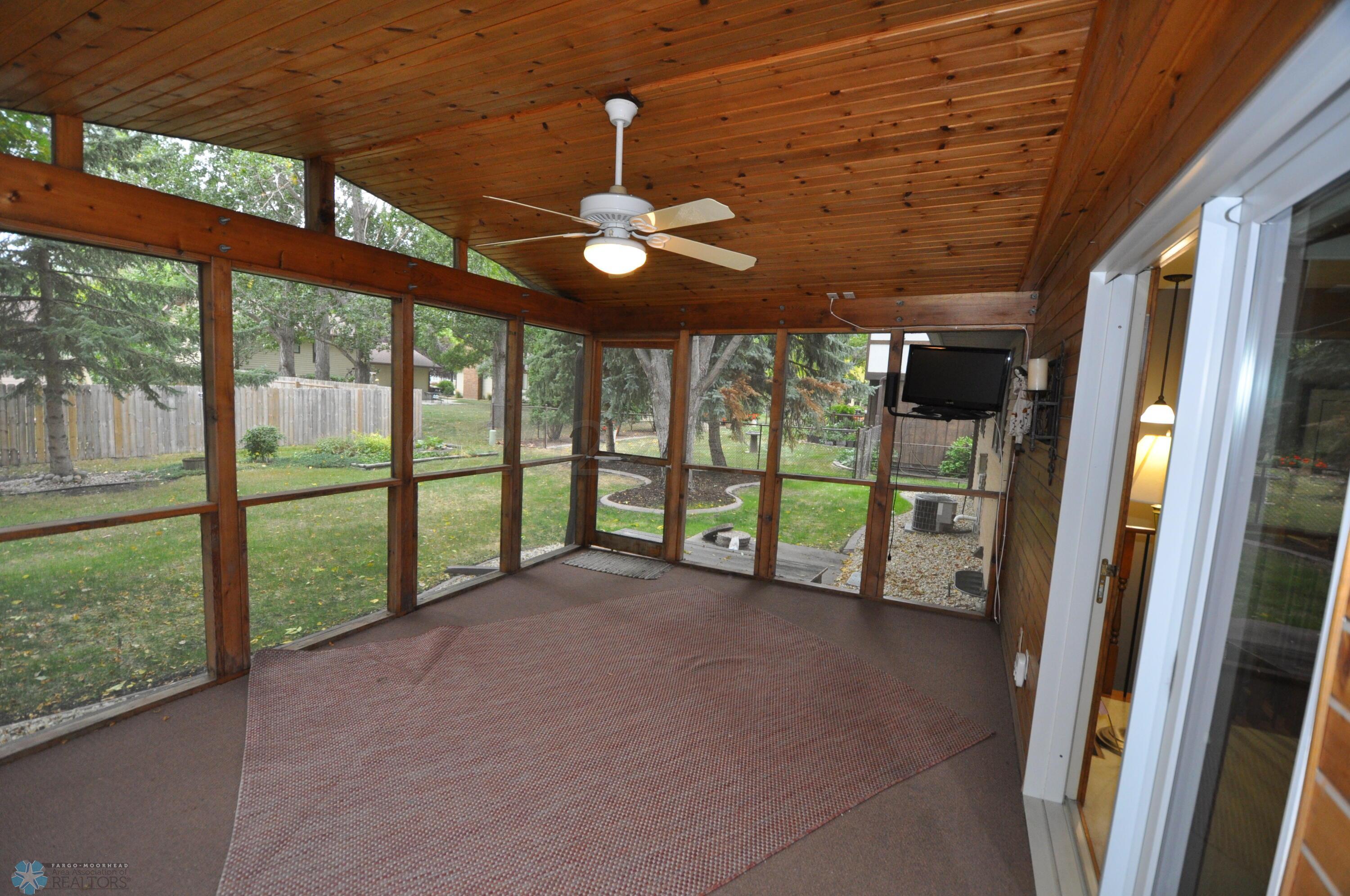 Screened porch