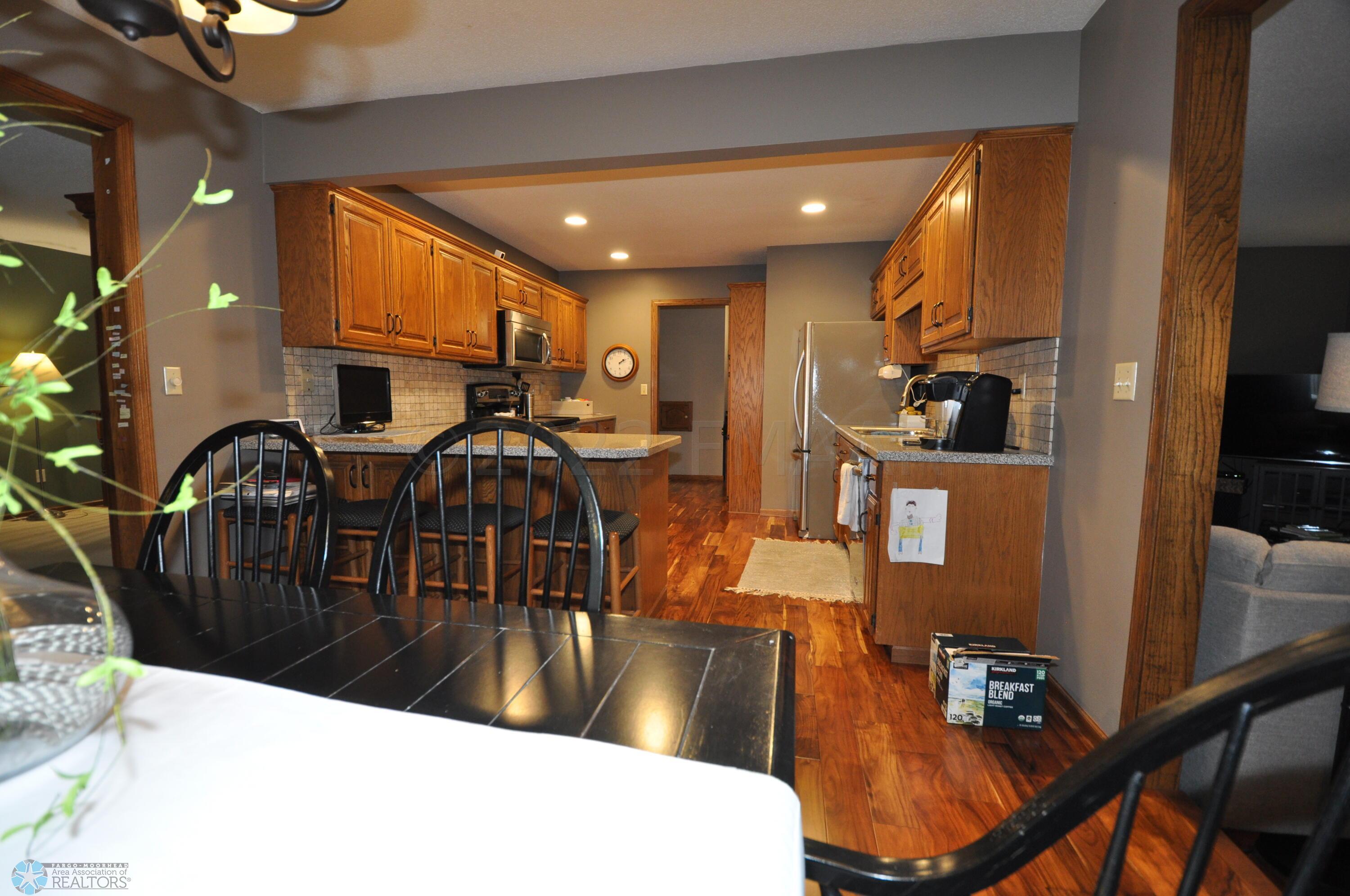 Dining looking into kitchen