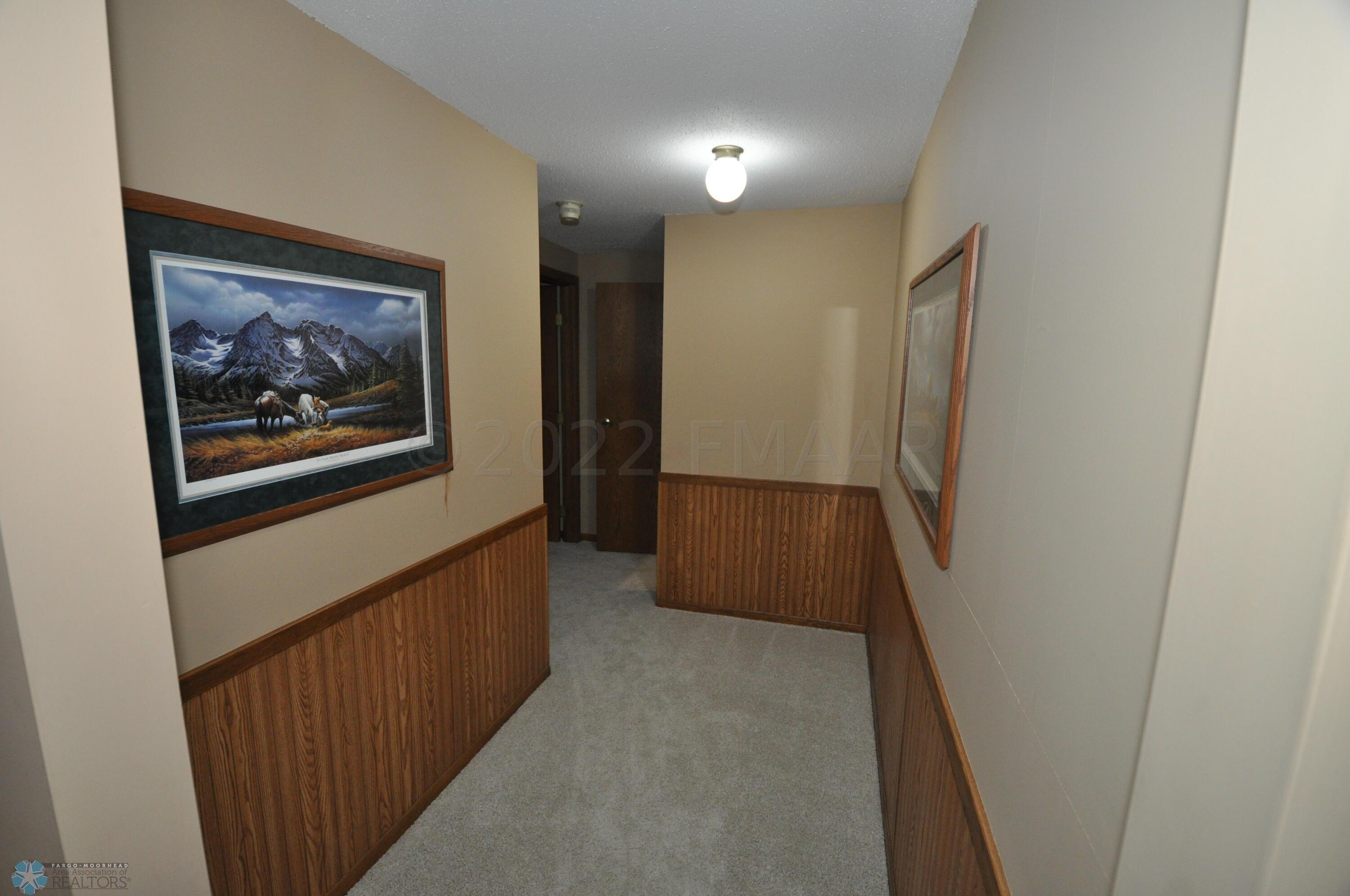 Hall to family room