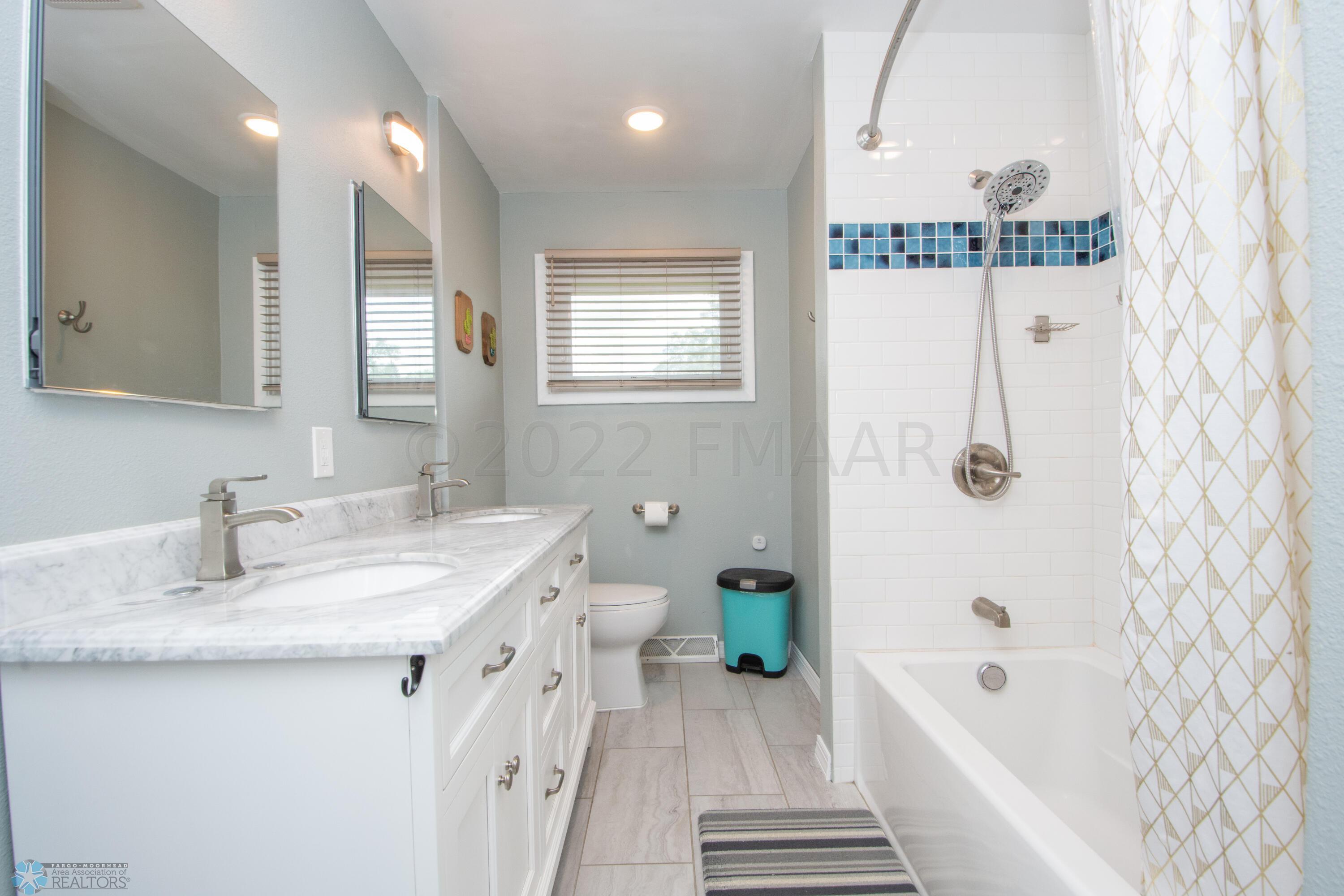 bathroom-remodeled w/floor to ceiling