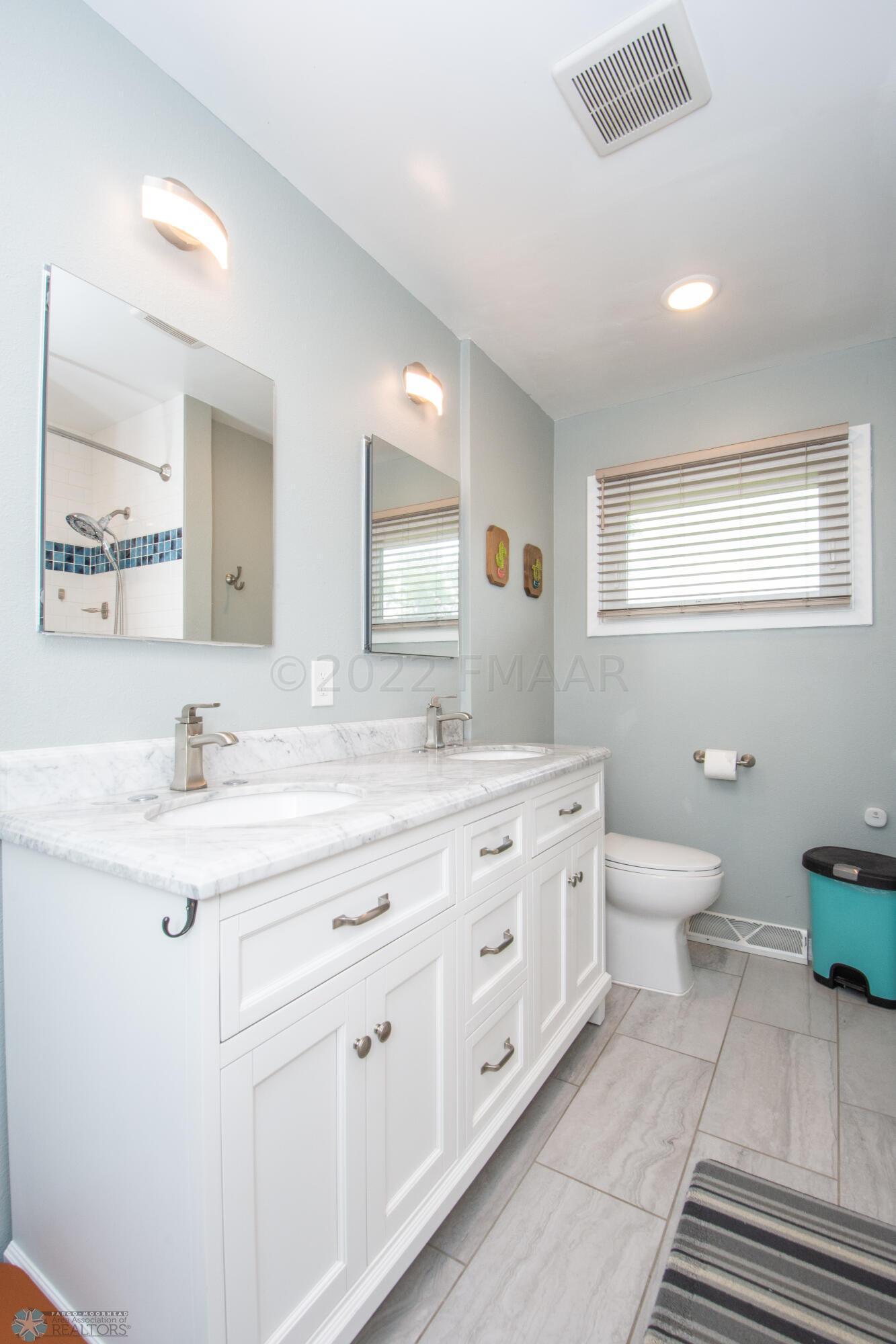 bathroom-remodeled w/floor to ceiling