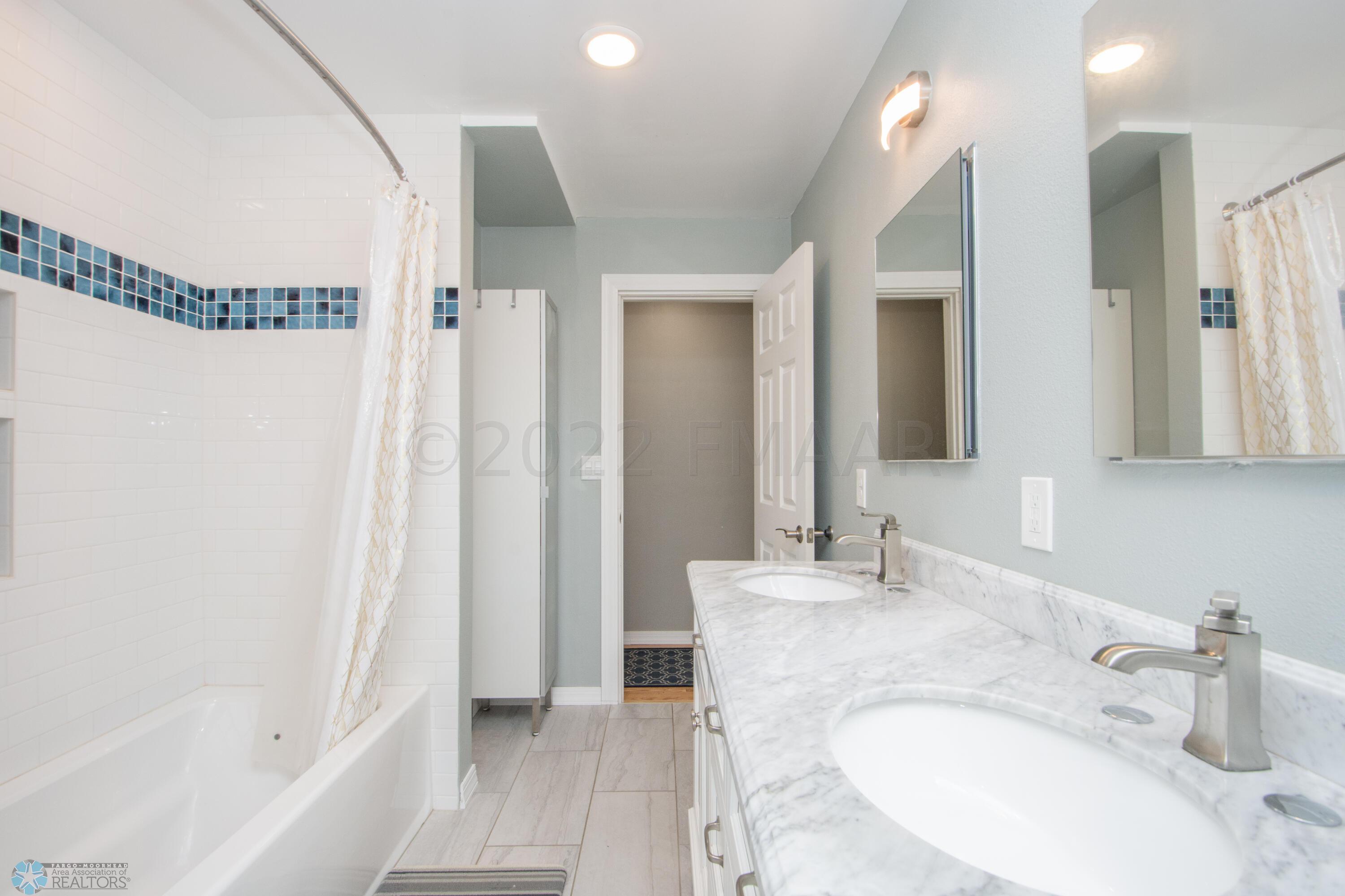 bathroom-remodeled w/floor to ceiling