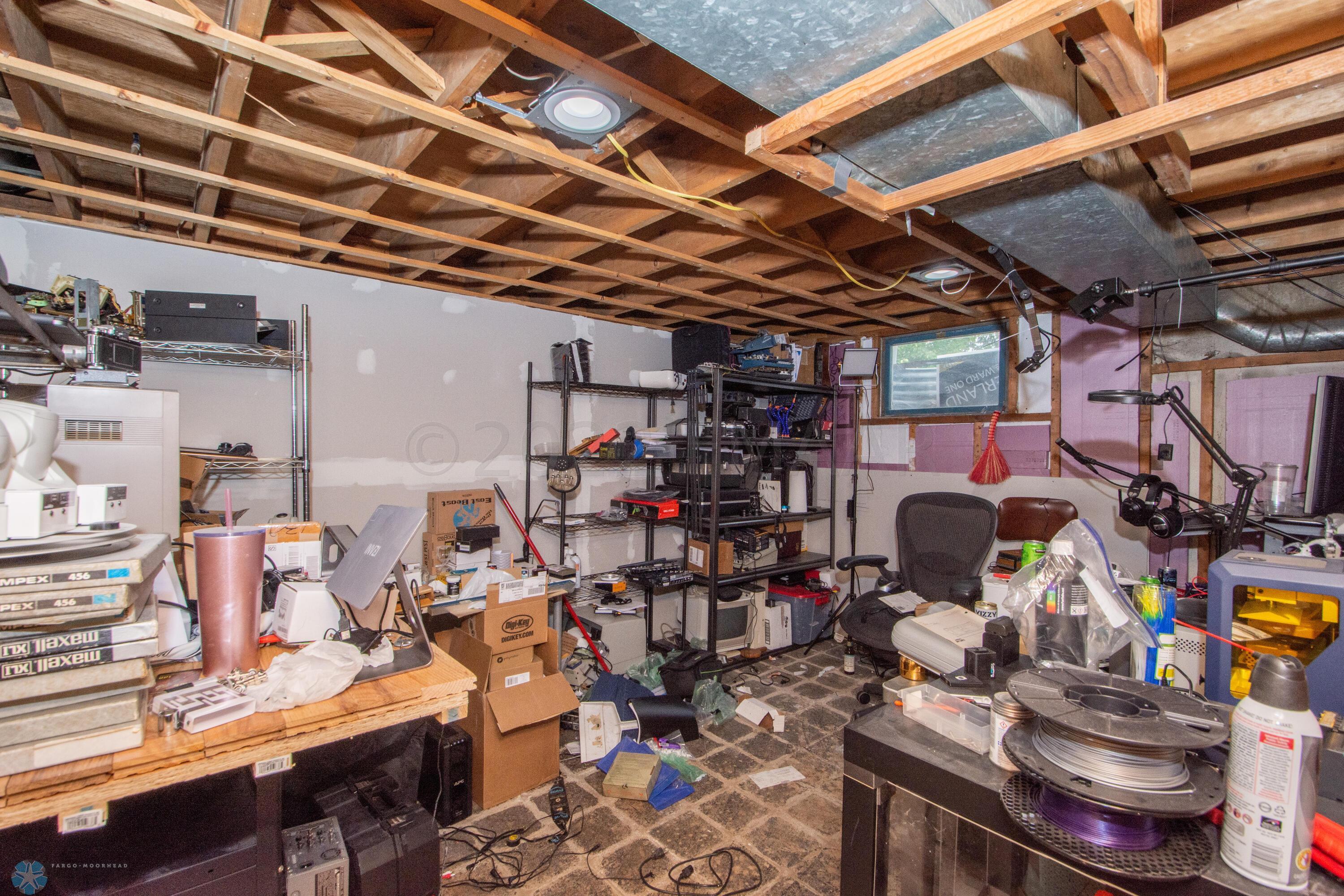basement room