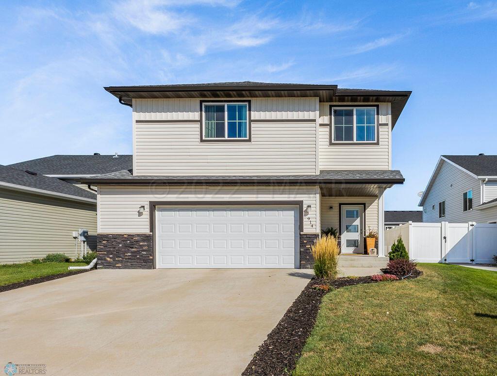 Exterior w/ oversized garage