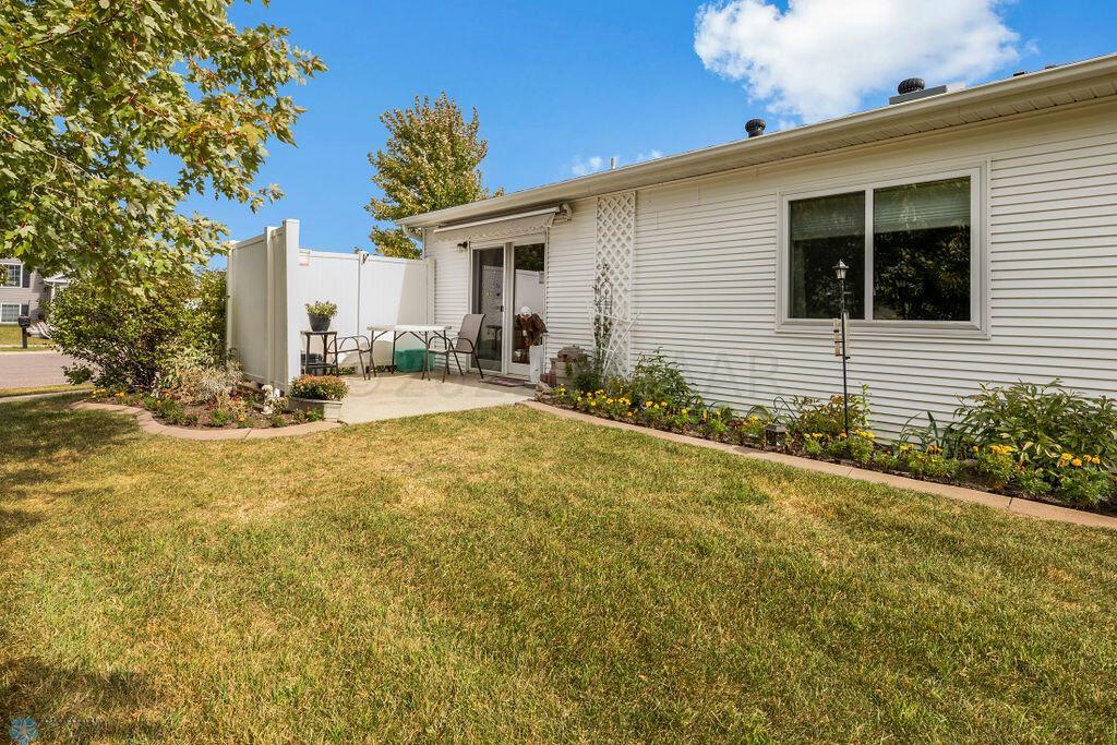 Private patio