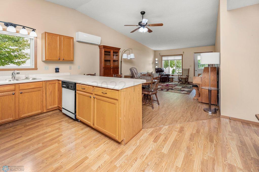 Great room from kitchen