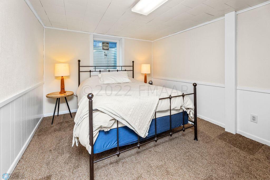 Basement bedroom