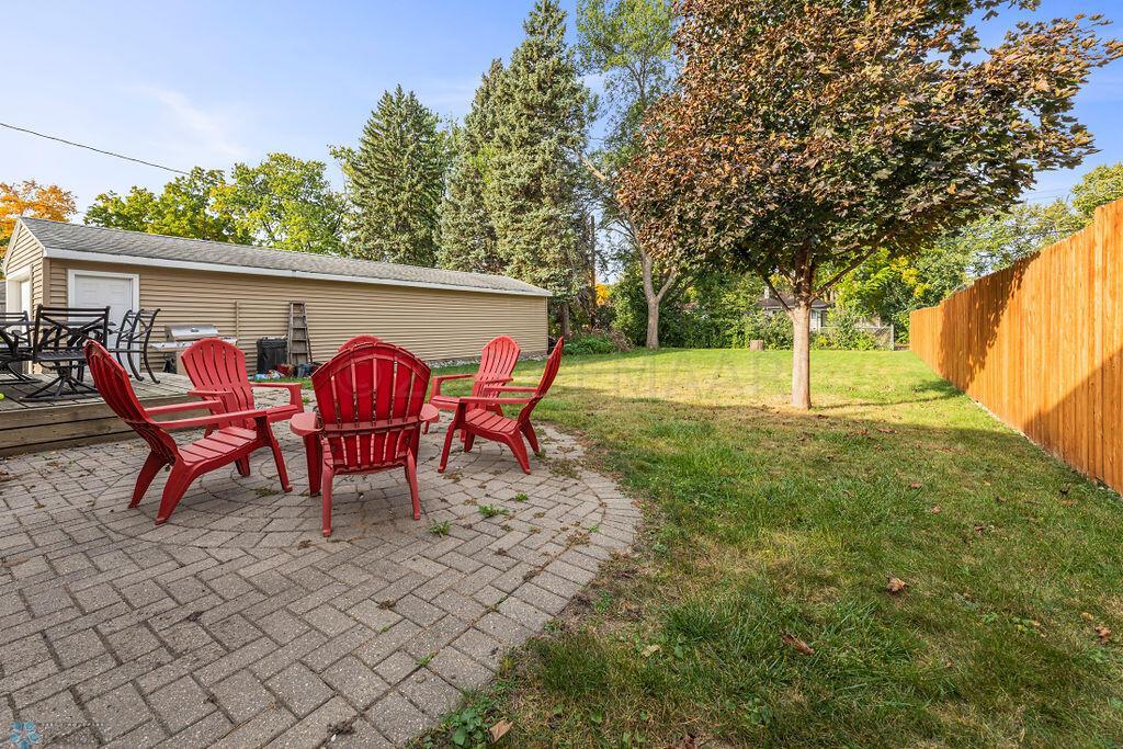 Deck and patio