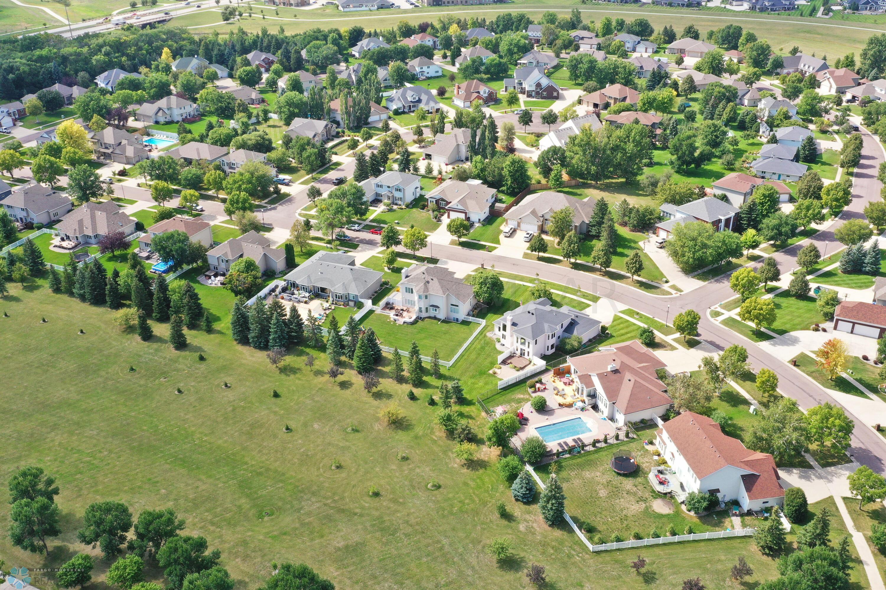 Aerial View of Meadow Creek Neighborhood