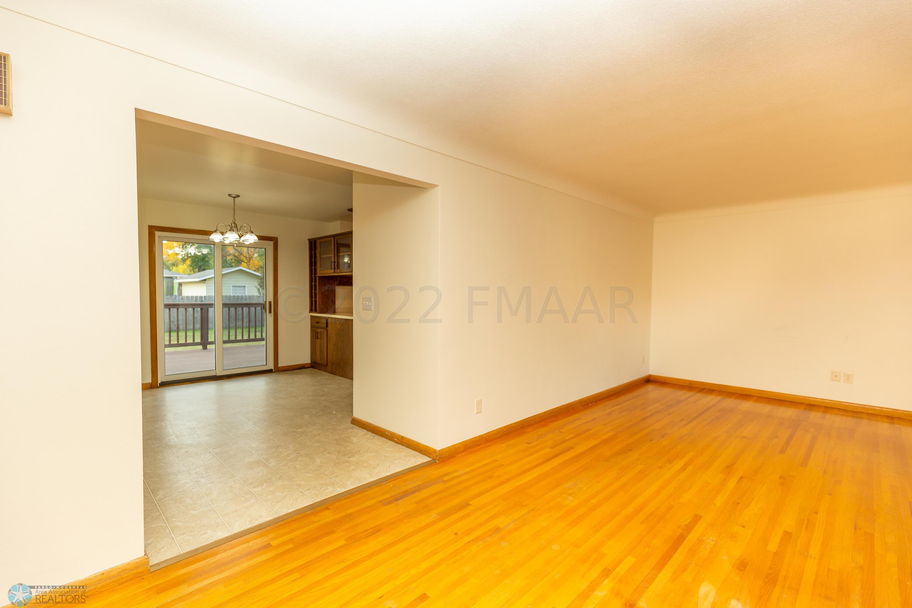 Entrance to dining room