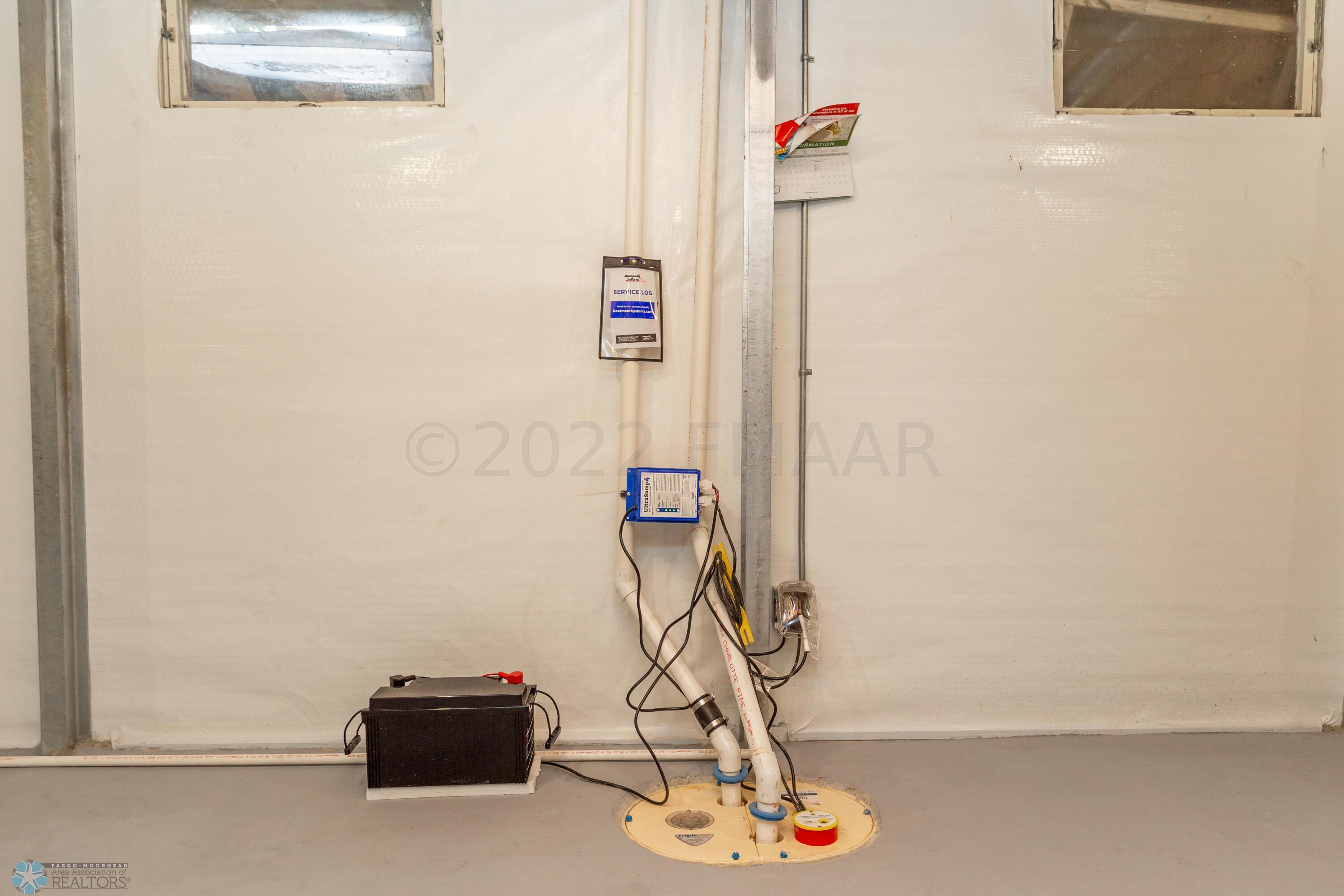 Sump and Radon System