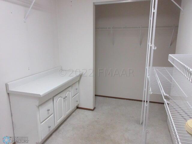 Master bedroom closet