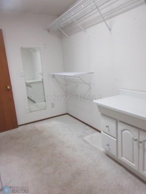 Master bedroom closet