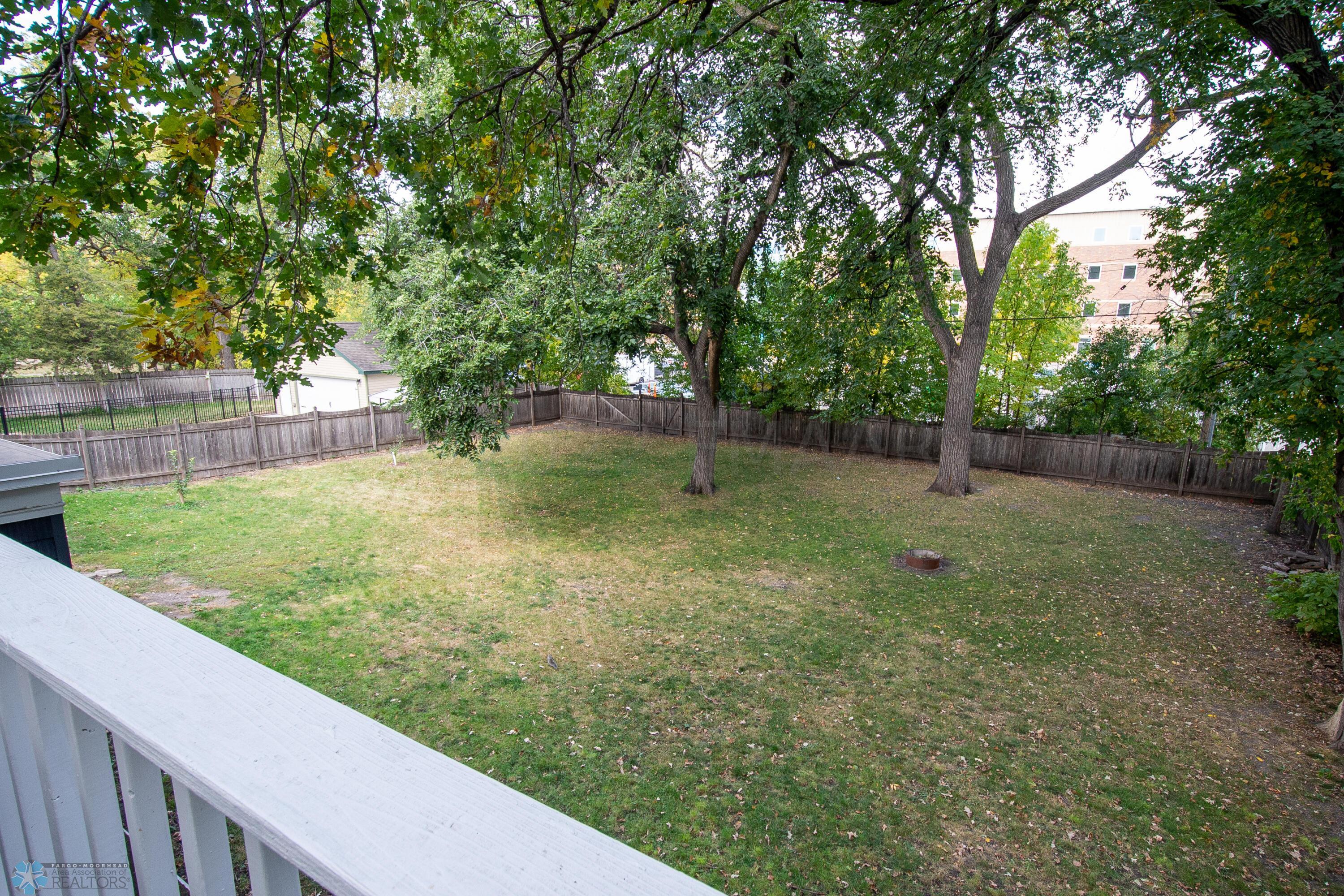Large Fenced Backyard